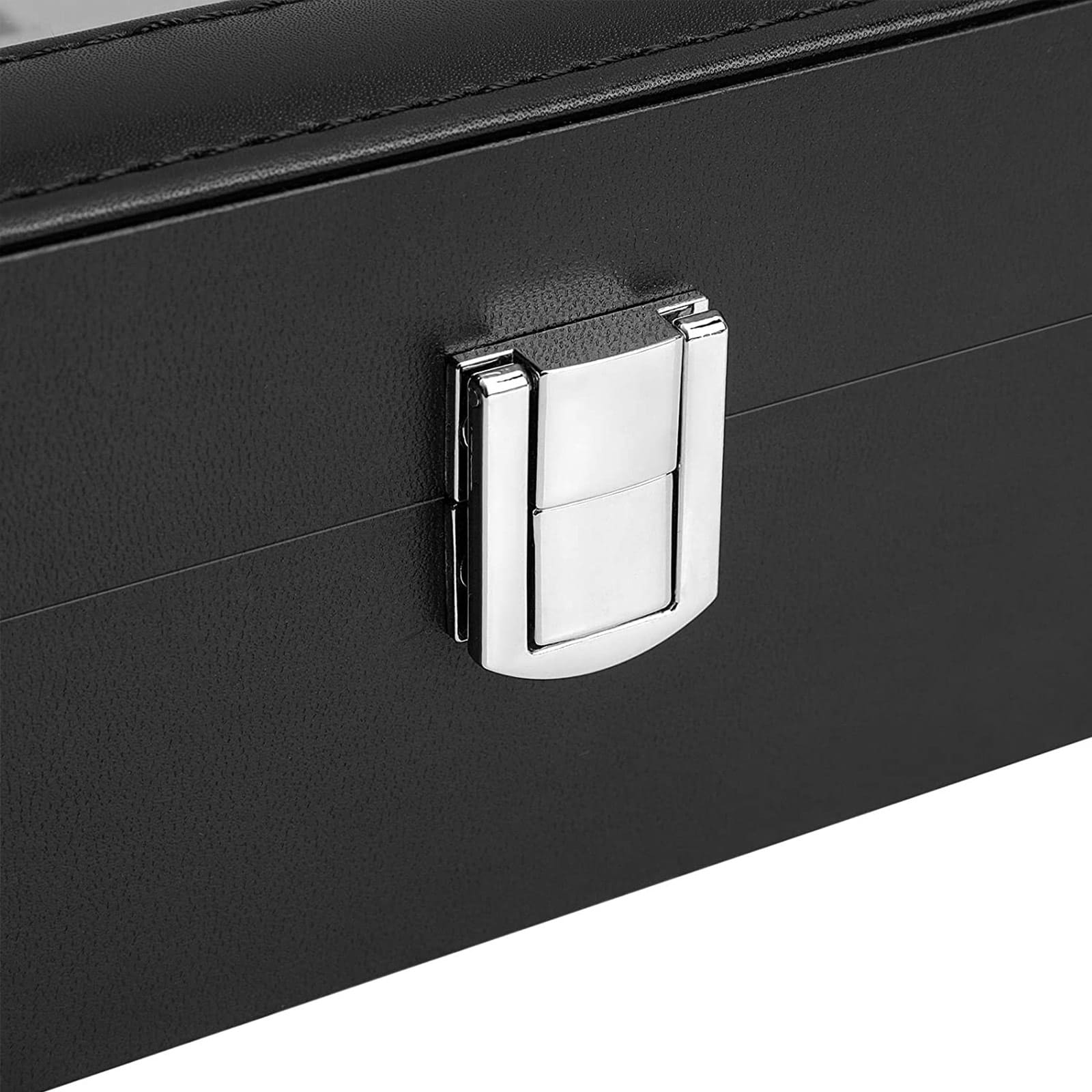 Uhrenbox mit Glasdeckel-B34JWB12BK Uhrenbox mit Glasdeckel-B34JWB12BK