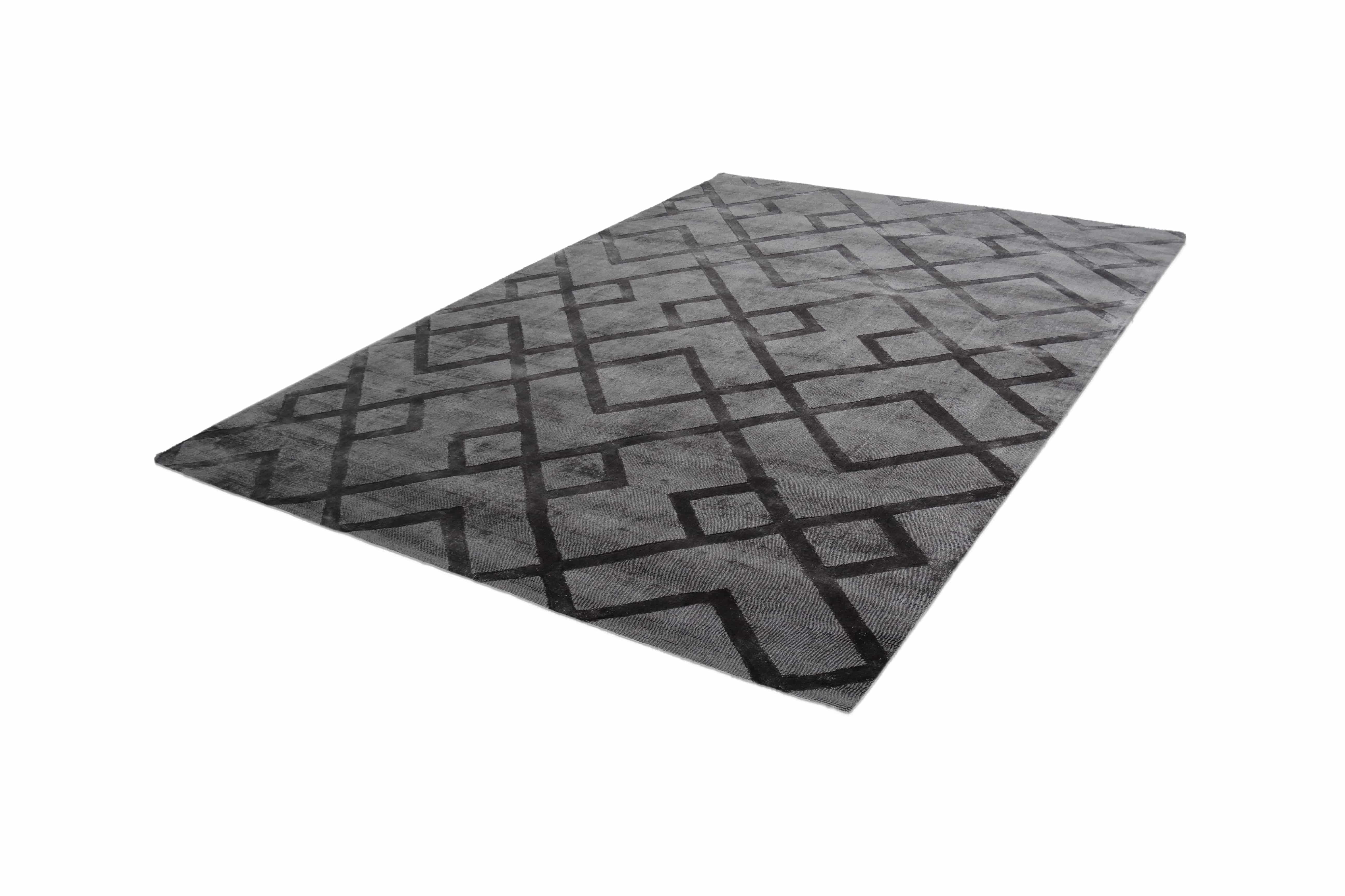 Luxury 310 Grau / Anthrazit 80cm x 150cm