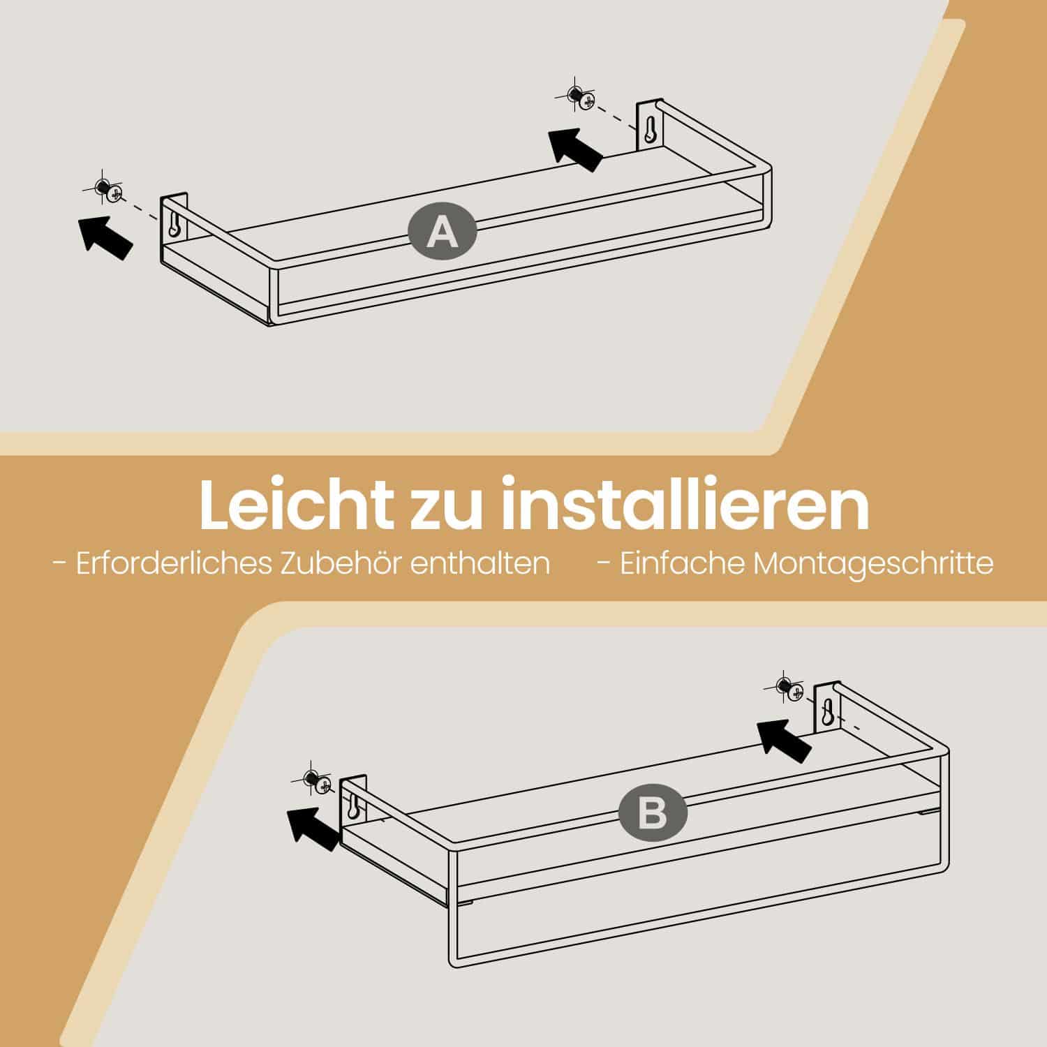 Wandregale 2er Set Wandregale 2er Set