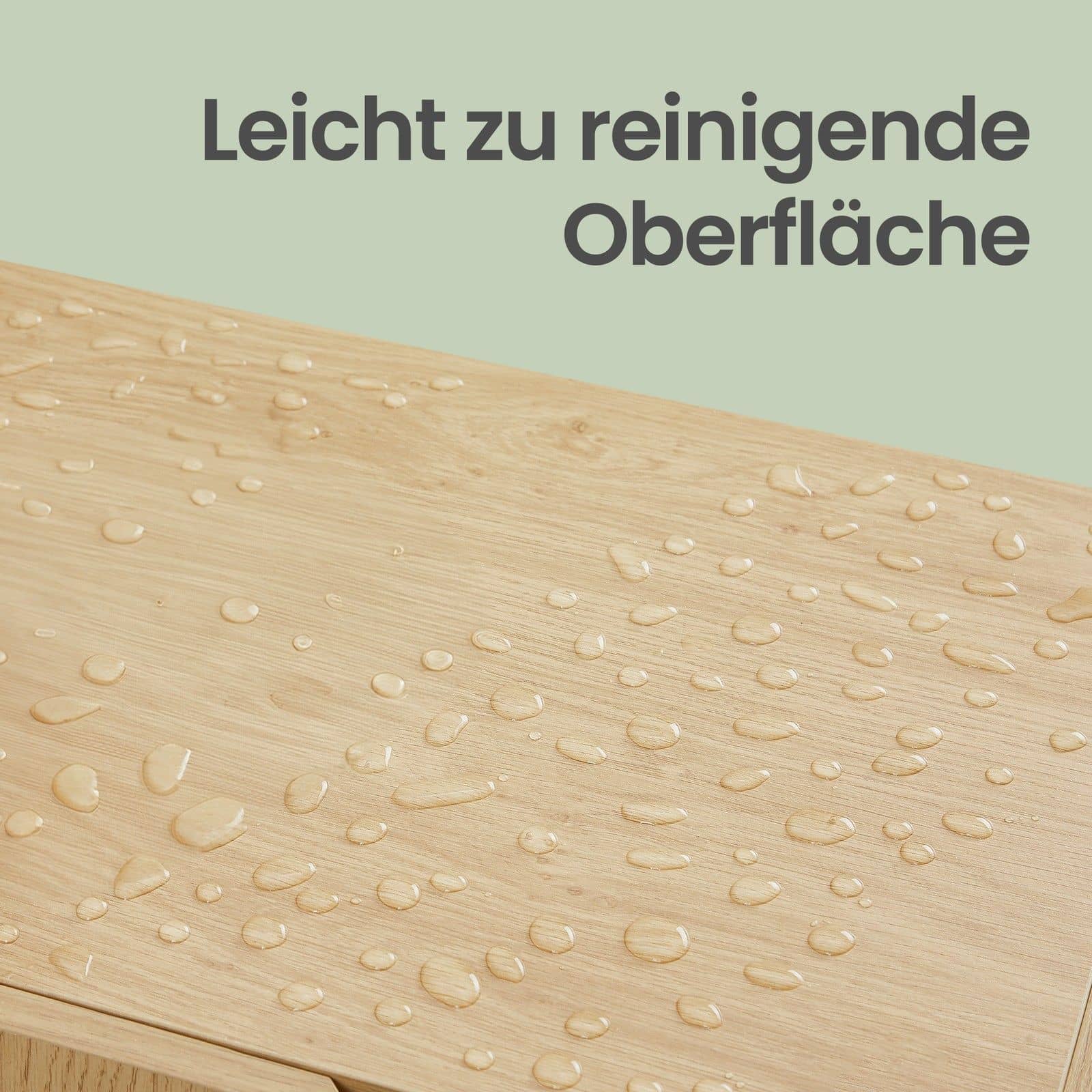 Beistelltisch Set mit Steckdosenleiste, Nachttisch, 3 Schubladen Beistelltisch Set mit Steckdosenleiste, Nachttisch, 3 Schubladen