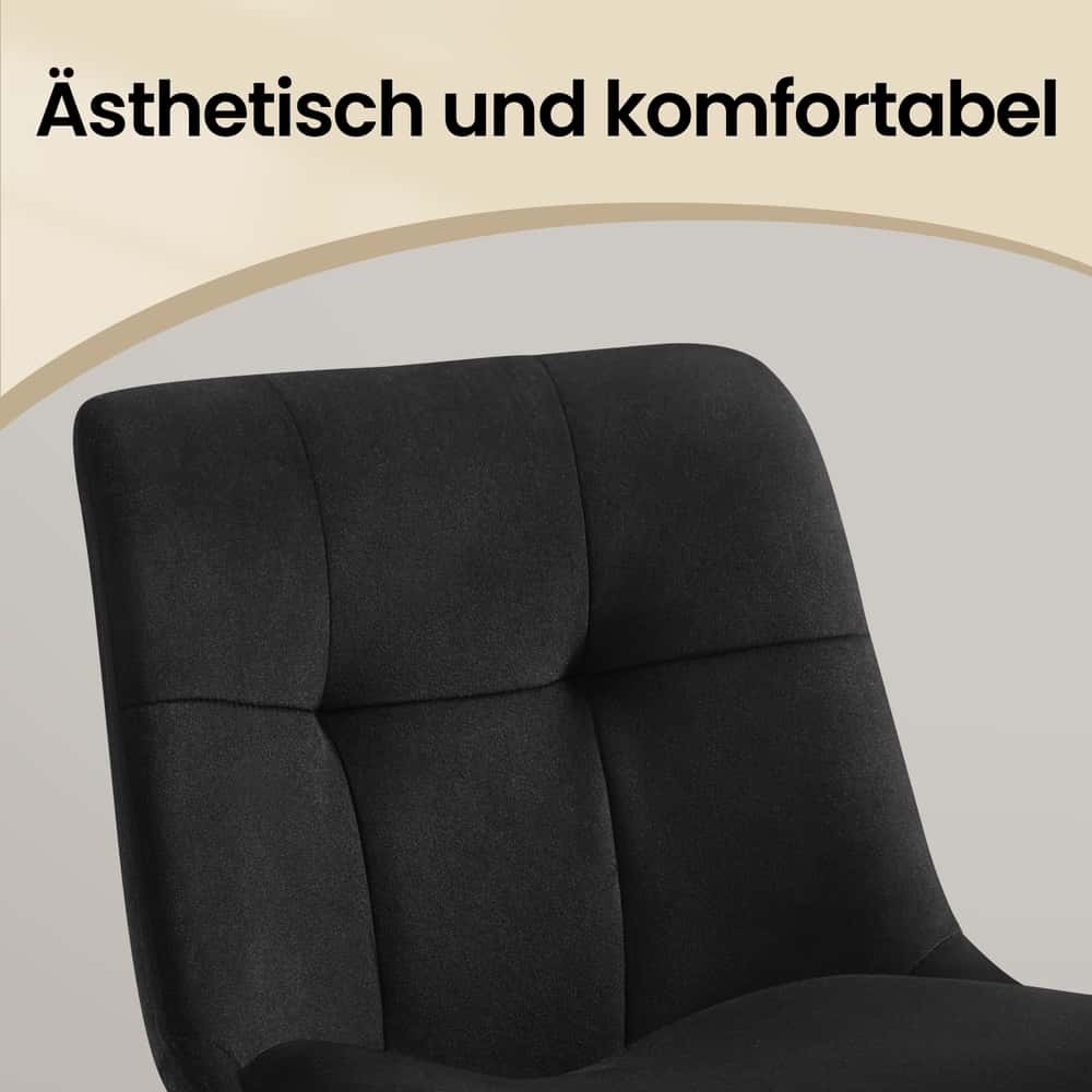 2 Barstühle, Barhocker mit Rückenlehne und Fußstütze, höhenverstellbar 2 Barstühle, Barhocker mit Rückenlehne und Fußstütze, höhenverstellbar