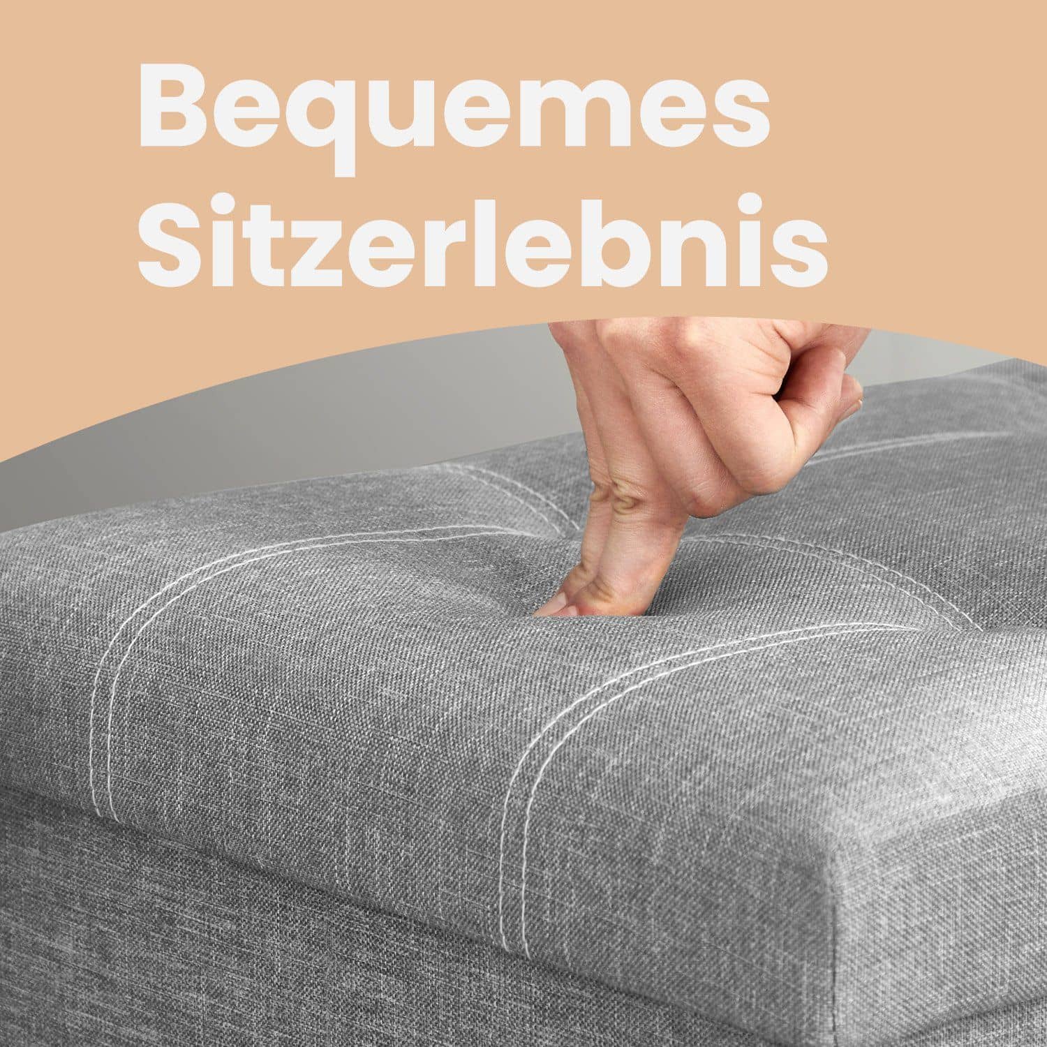 Sitzbank mit Stauraum, Sitztruhe, Sitzhocker Sitzbank mit Stauraum, Sitztruhe, Sitzhocker