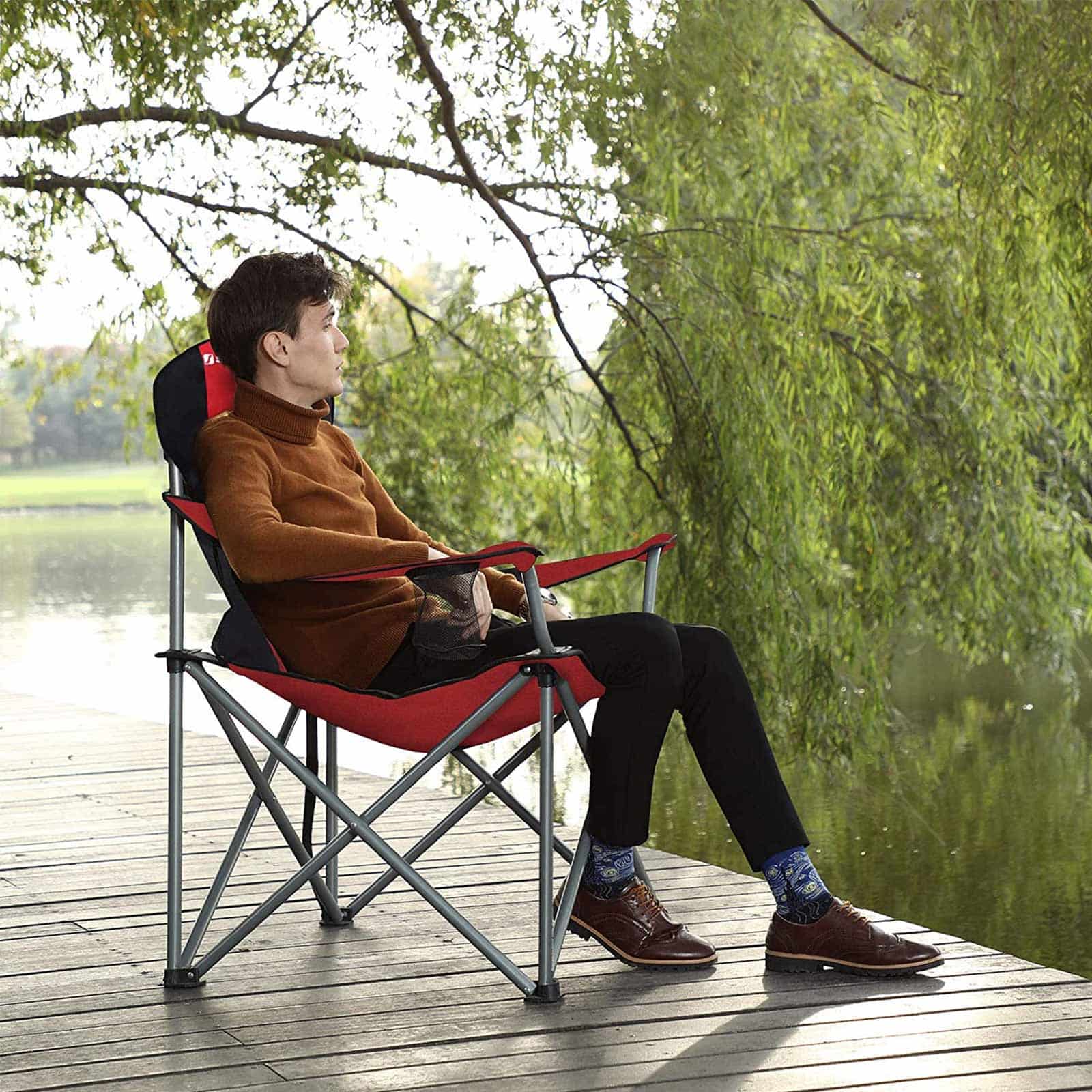 Campingstuhl rot-GCB06BK Campingstuhl rot-GCB06BK