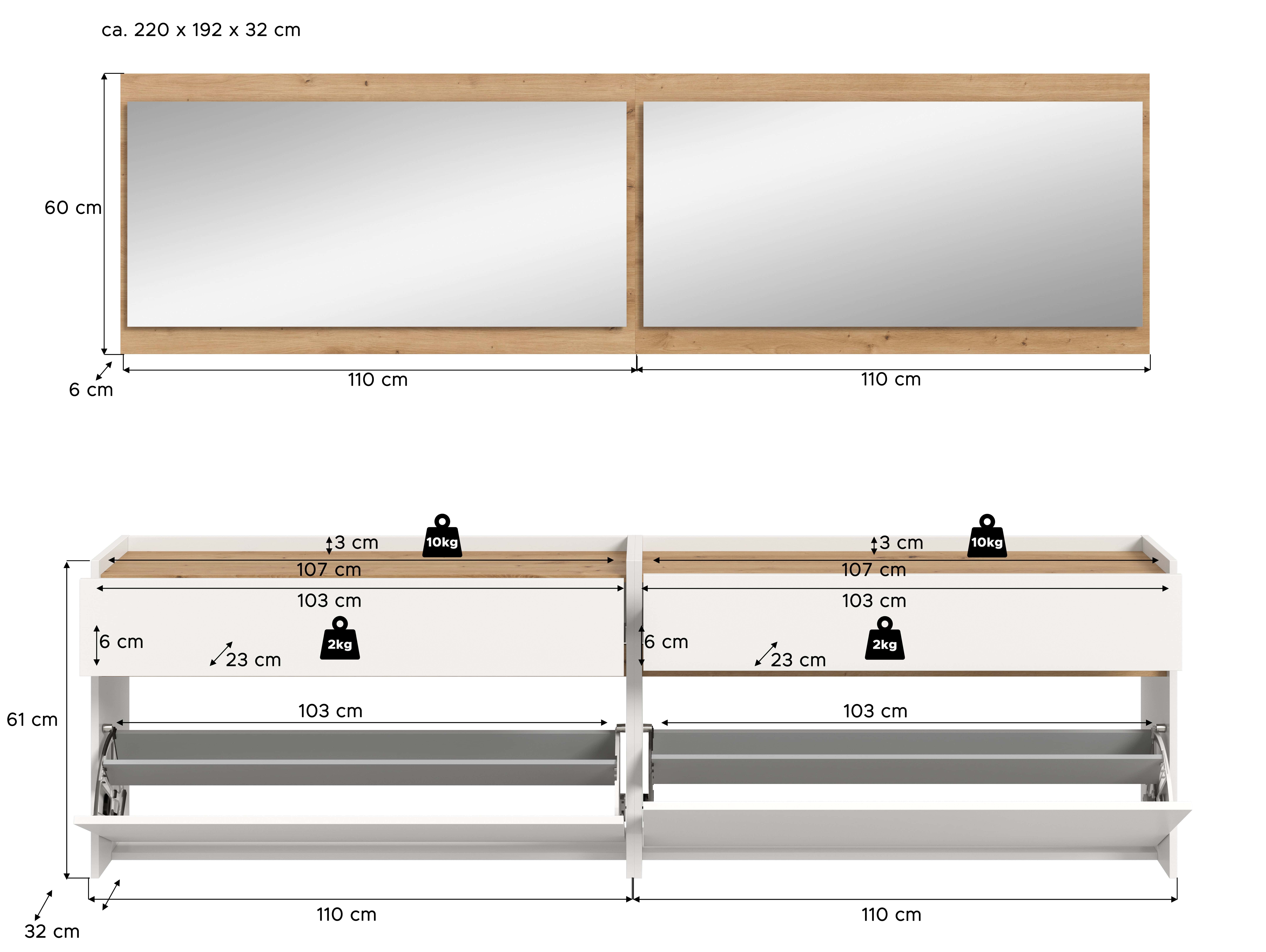 Drive Garderobenkombination Drive Garderobenkombination