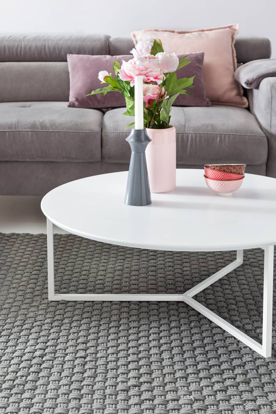 44900-WOHNLING-Design-Couchtisch-MDF-Holz-weiss-m_5 Wohnling Couchtisch MONOBLOC Ø 80 cm – Weiß Matt