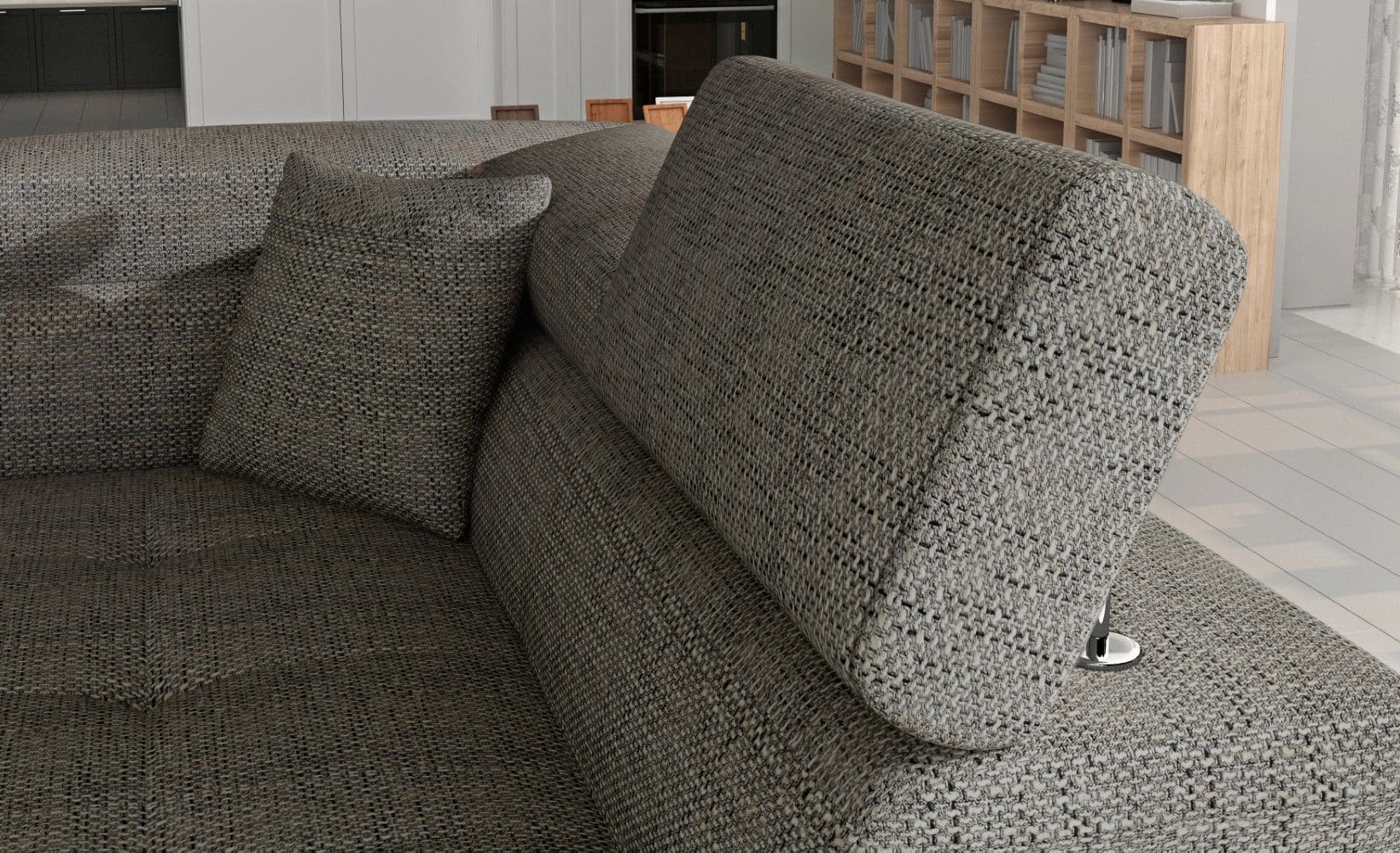 Eltap Ecksofa Anton Berlin & Soft mit Schlaffunktion