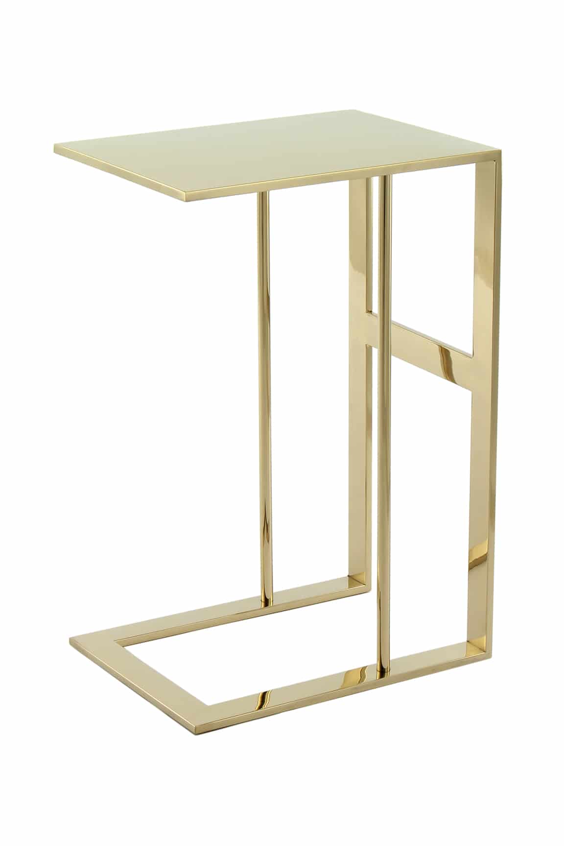 Beistelltisch Sten 125 Silber Beistelltisch Sten 125 Silber