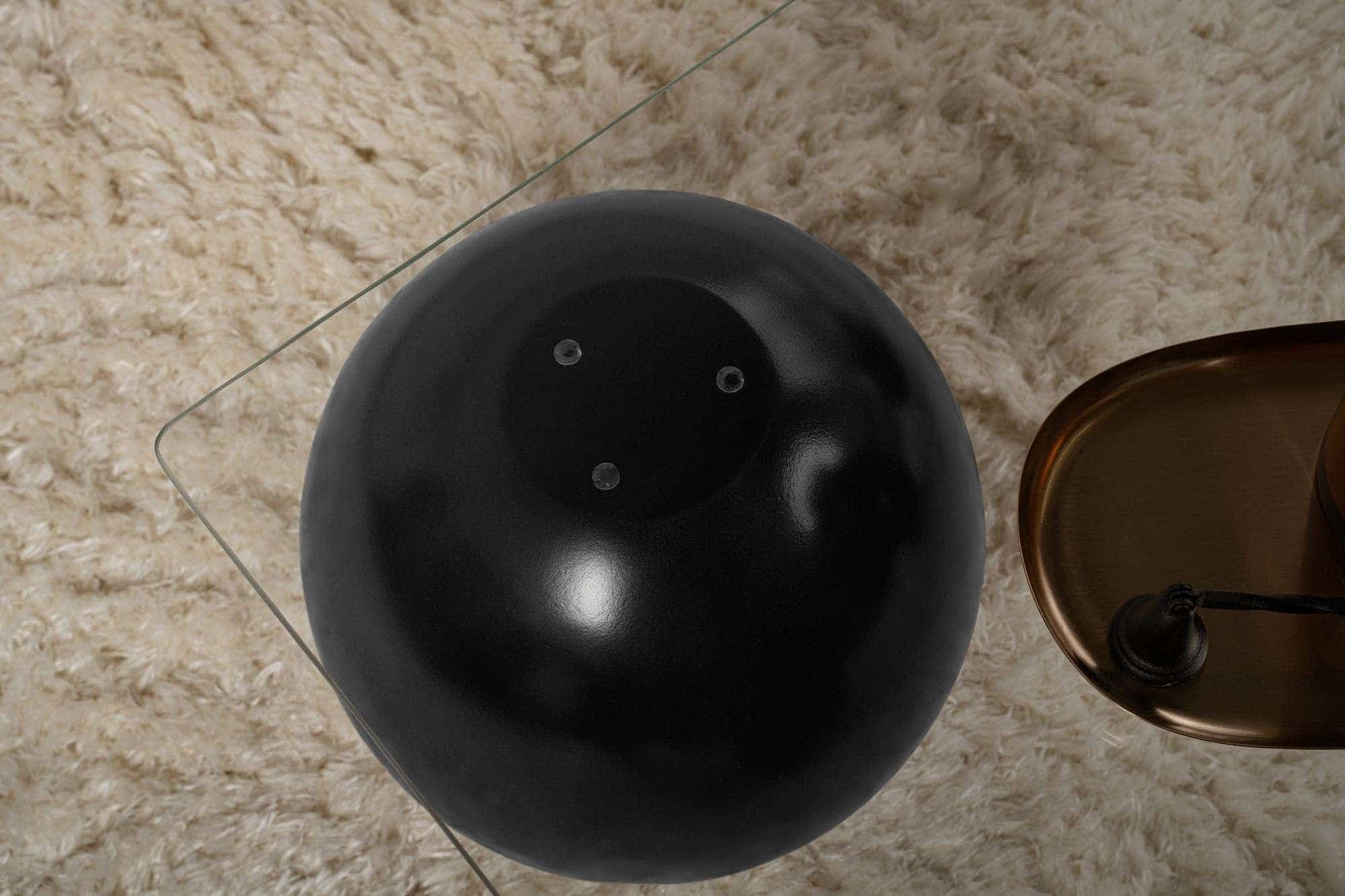 Sera - schwarz, transparent - Couchtisch