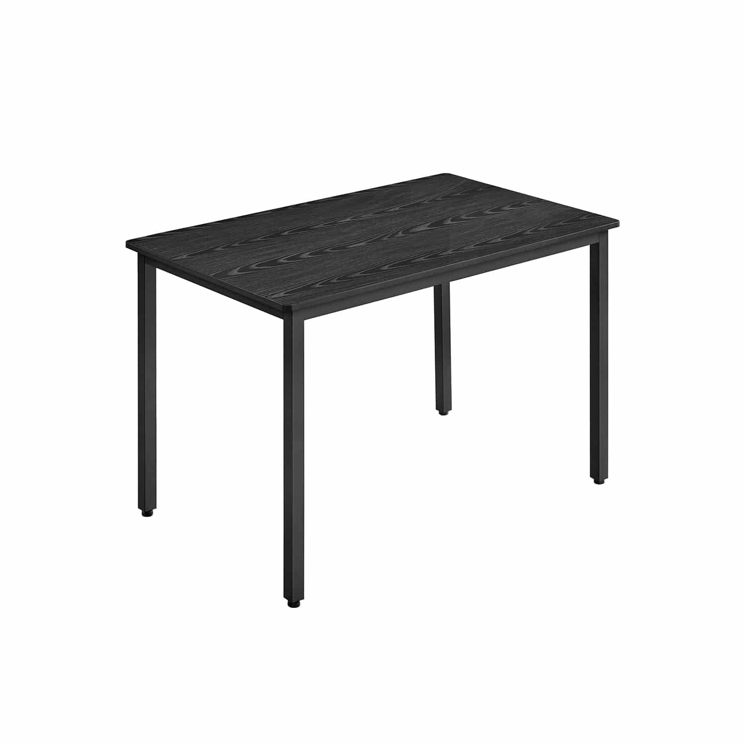 Esstisch 70 x 110 x 77 cm ebenholzschwarz-mattschwarz Esstisch 70 x 110 x 77 cm ebenholzschwarz-mattschwarz