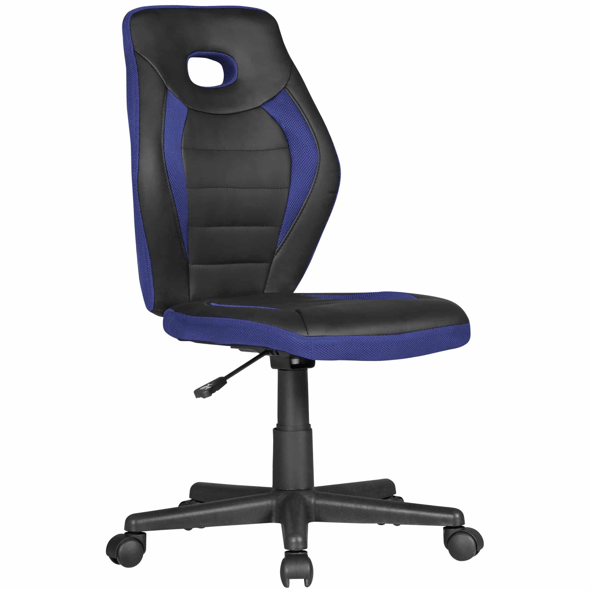 48246-AMSTYLE-Kinderschreibtischstuhl-LUAN-schwar_8qaEUmjKXdKGsW Kinderschreibtischstuhl LUAN schwarz/blau für Kinder ab 6 mit Lehne