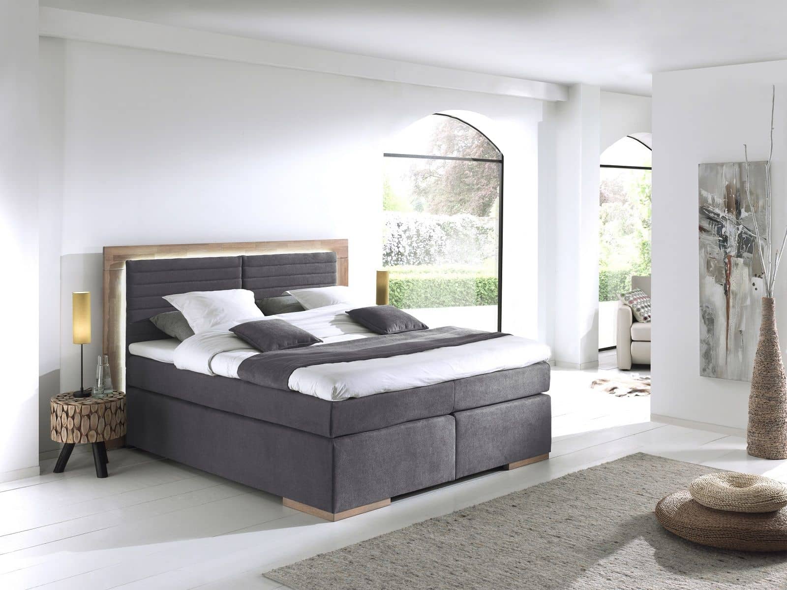 Boxspringbett Marcel New York – Cotta Bedter Beds mit wählbarem Topper Boxspringbett Marcel New York – Cotta Bedter Beds mit wählbarem Topper