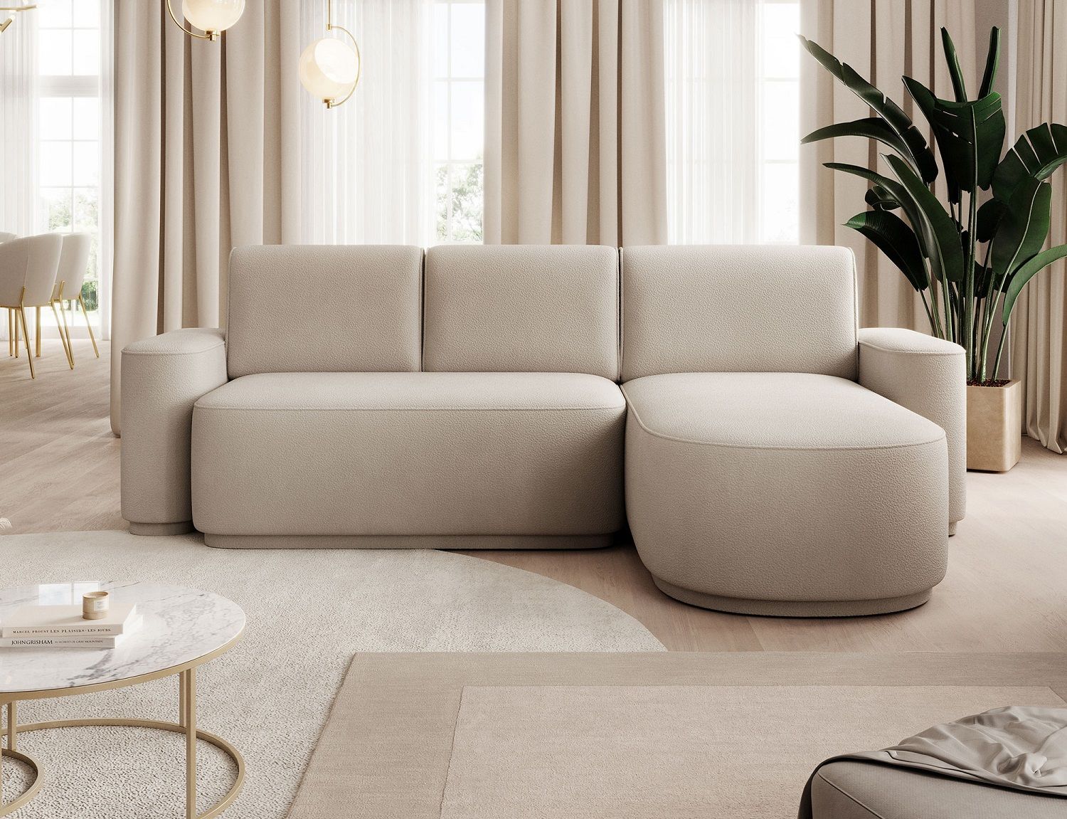 Ecksofa Aurumm mit Schlaffunktion – Eltap Amore Stoff modern Ecksofa Aurumm mit Schlaffunktion – Eltap Amore Stoff modern