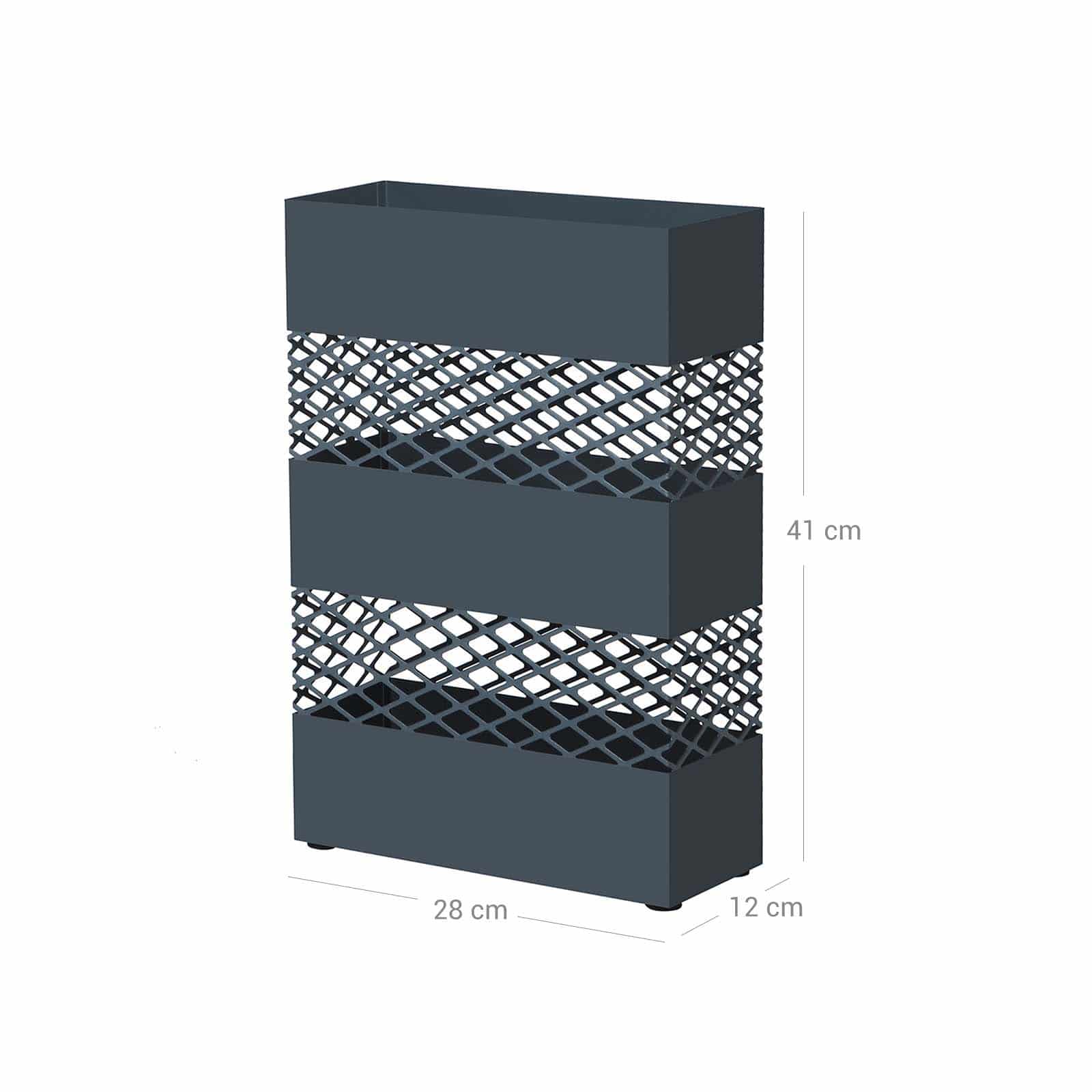 Schirmständer mit 4 Haken Anthrazit-LUC02AG Schirmständer mit 4 Haken Anthrazit-LUC02AG