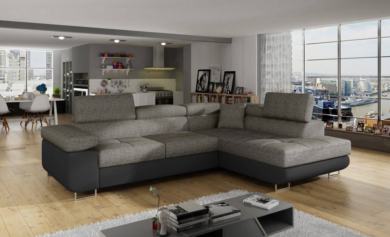 Sofa Anton Ecksofa – Eltap mit Schlaffunktion Sofa Anton Ecksofa – Eltap mit Schlaffunktion