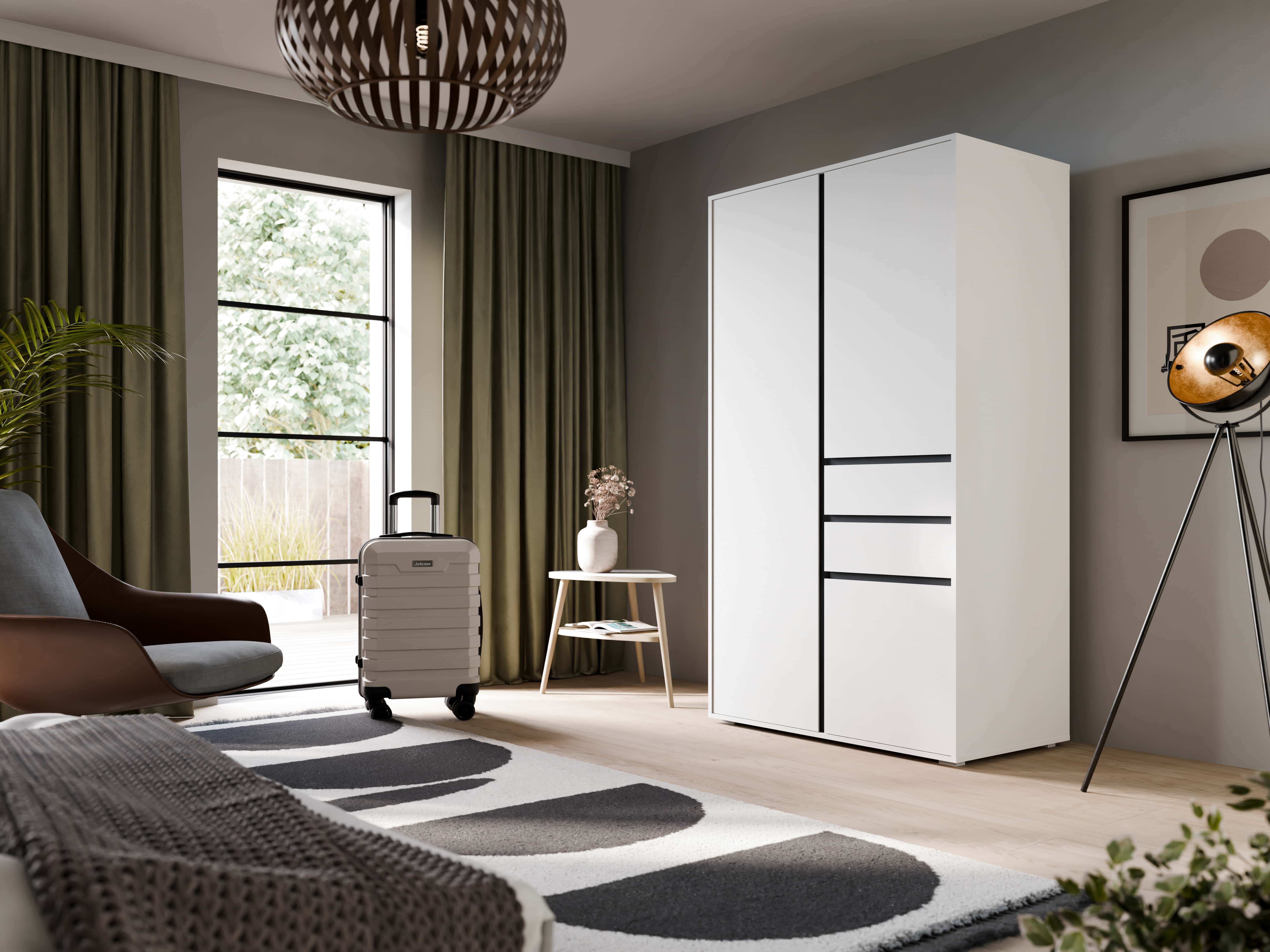 Falun Kleiderschrank 2-türig