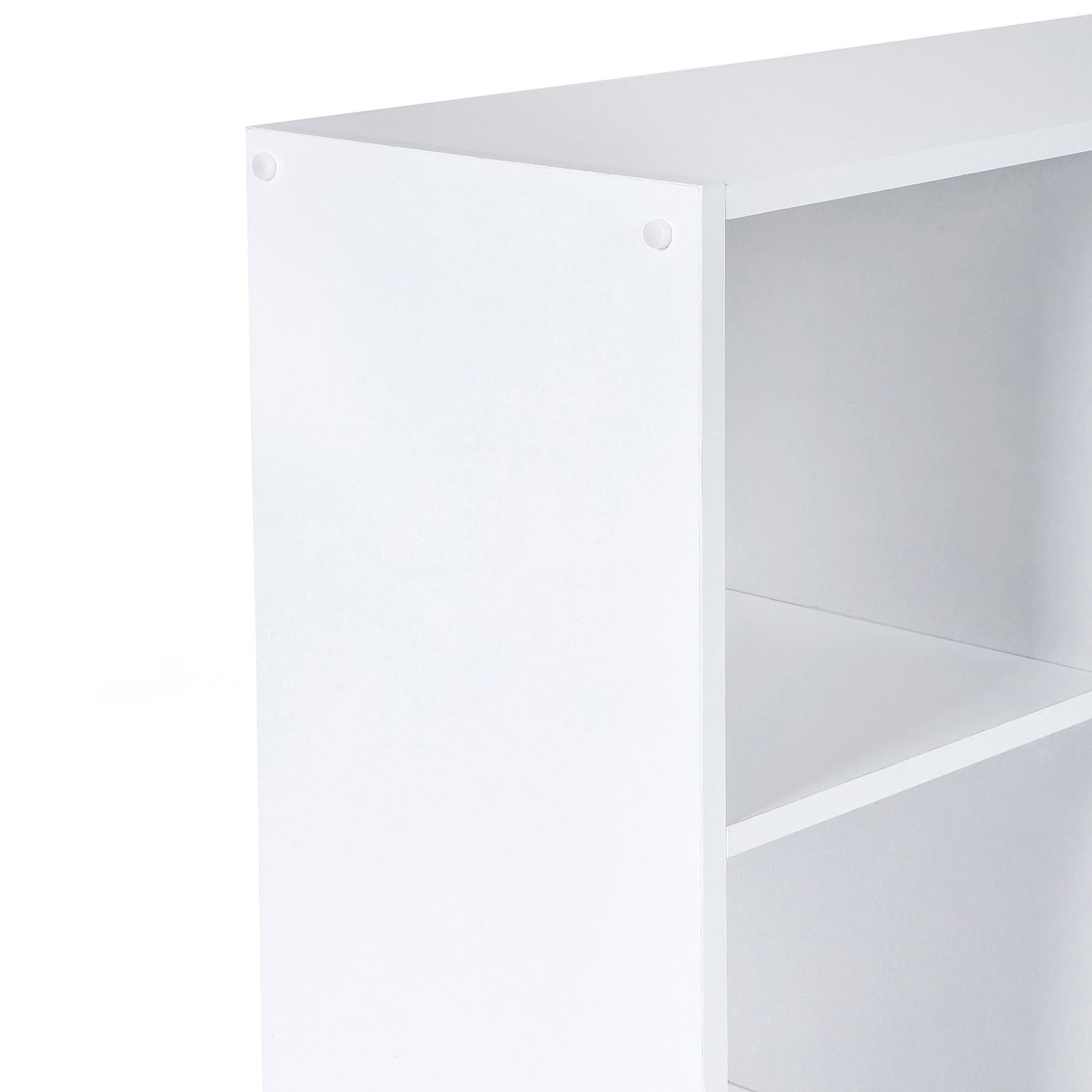 Bücherregal 6 Fächer Weiß-LBC203D Bücherregal 6 Fächer Weiß-LBC203D