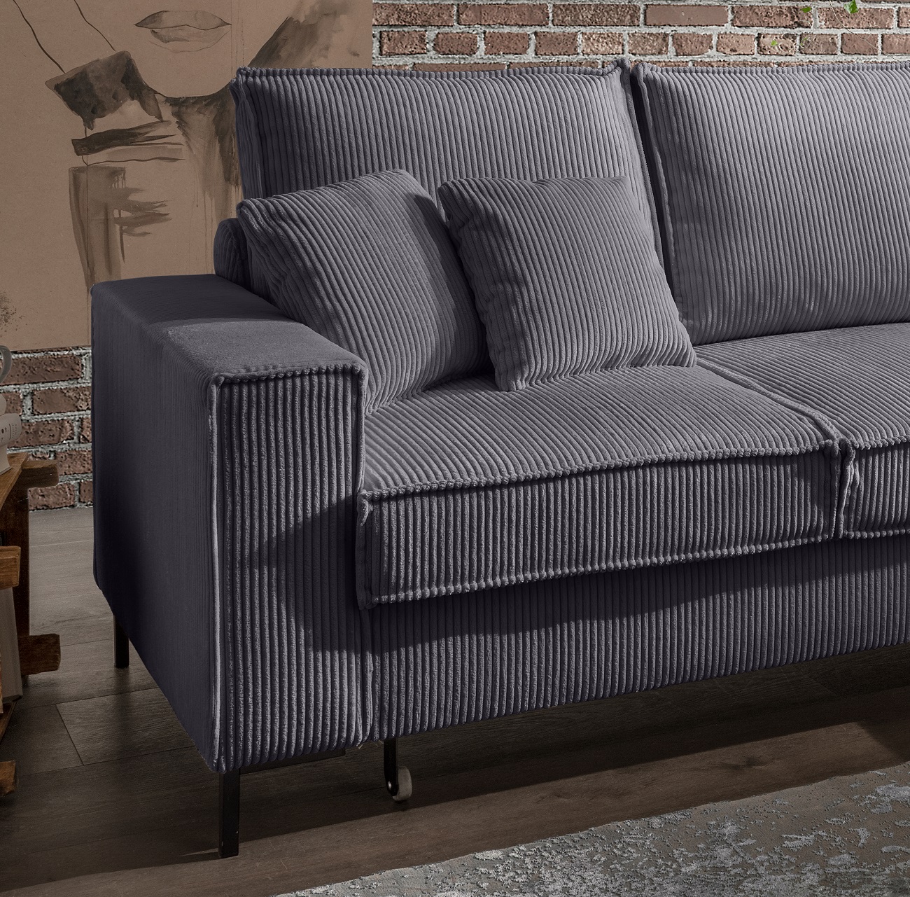 Ecksofa Rom – Die Wohlfühloase mit Schlaffunktion Ecksofa Rom – Die Wohlfühloase mit Schlaffunktion