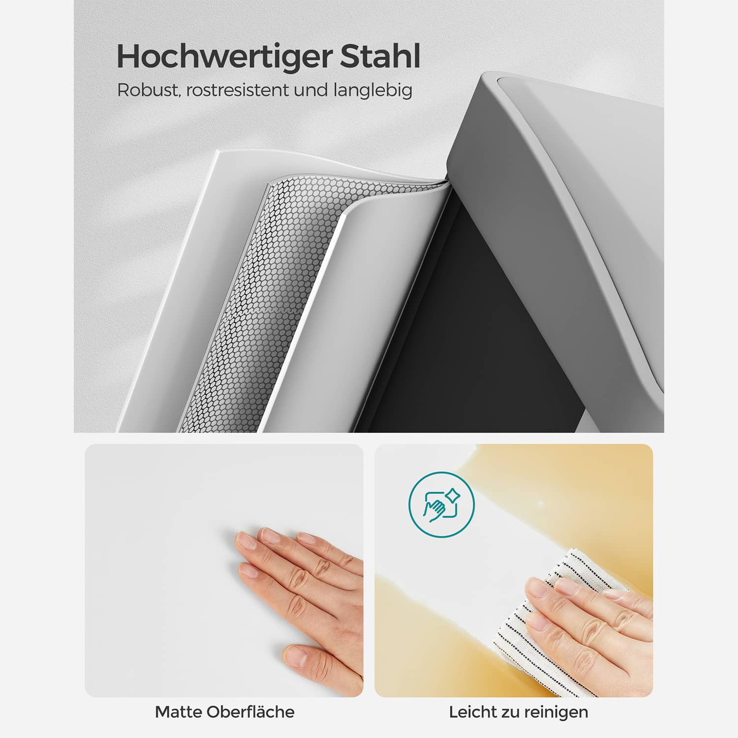 Mülleimer mit 3 Fächern-LTB24WT Mülleimer mit 3 Fächern-LTB24WT