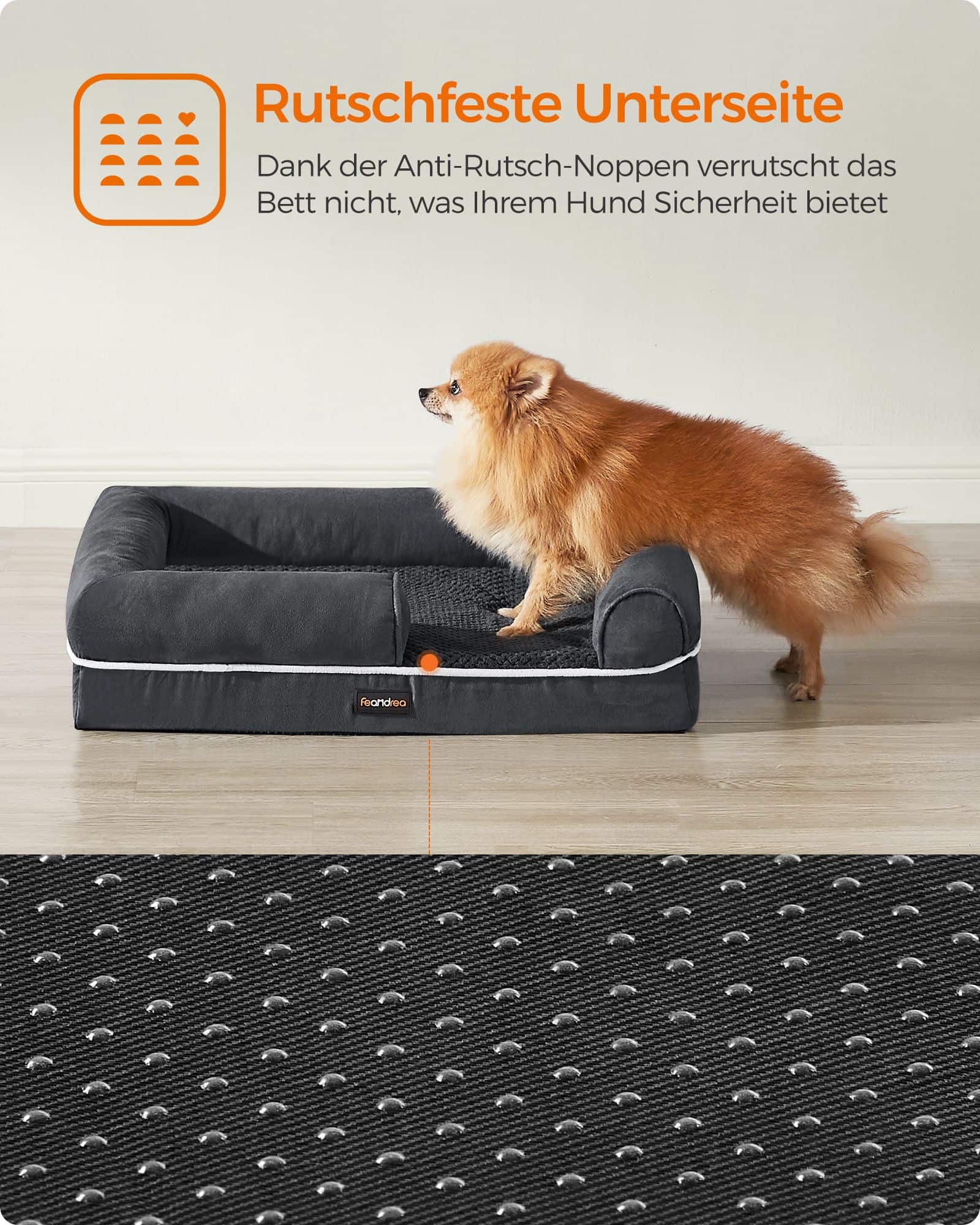 Hundebett Bezug abnehmbar und waschbar Hundebett Bezug abnehmbar und waschbar