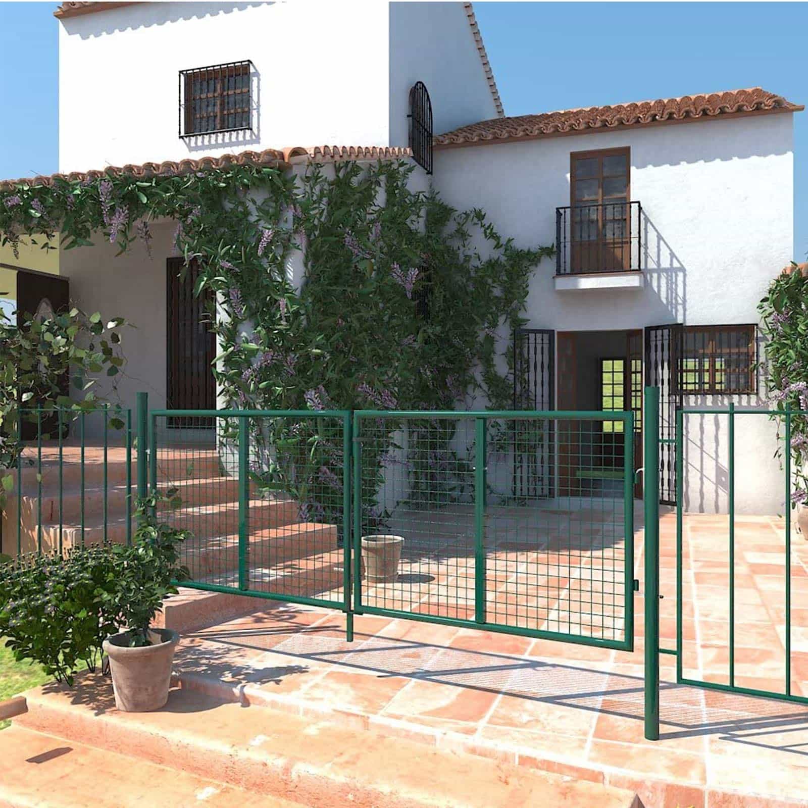 Doppeltor Gartentür Gartentor Inkl-GGD300G