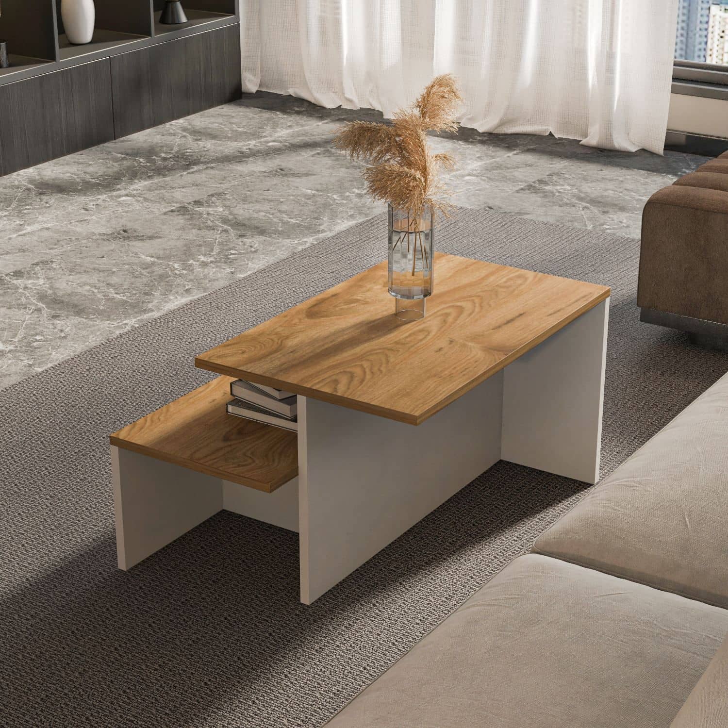 Twins - Travertine - 2er Satztisch Twins - Travertine - 2er Satztisch