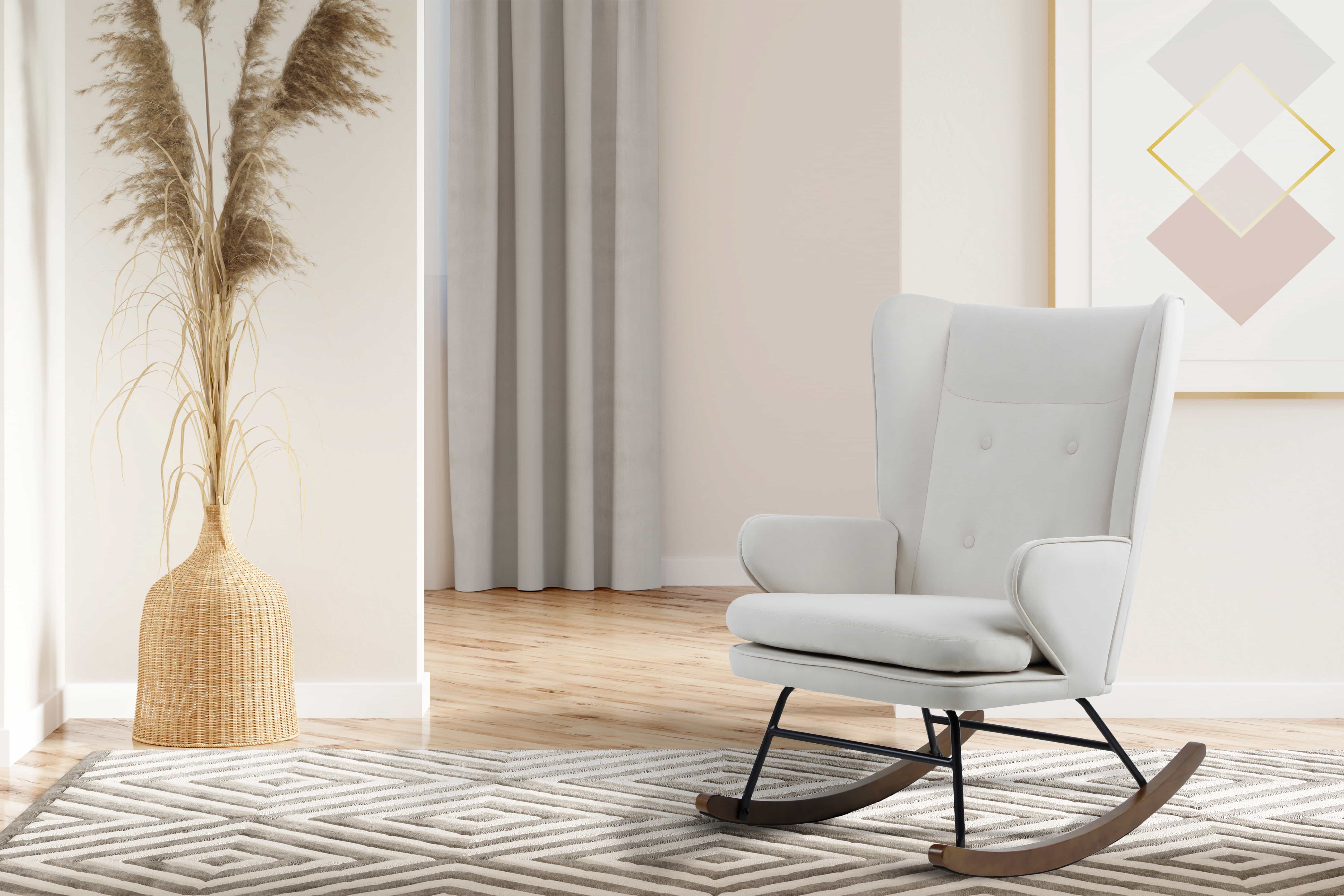 Schaukelstuhl Melorie 125 in verschiedenen Farben erhältlich – Perfekt zum Relaxen Schaukelstuhl Melorie 125 in verschiedenen Farben erhältlich – Perfekt zum Relaxen