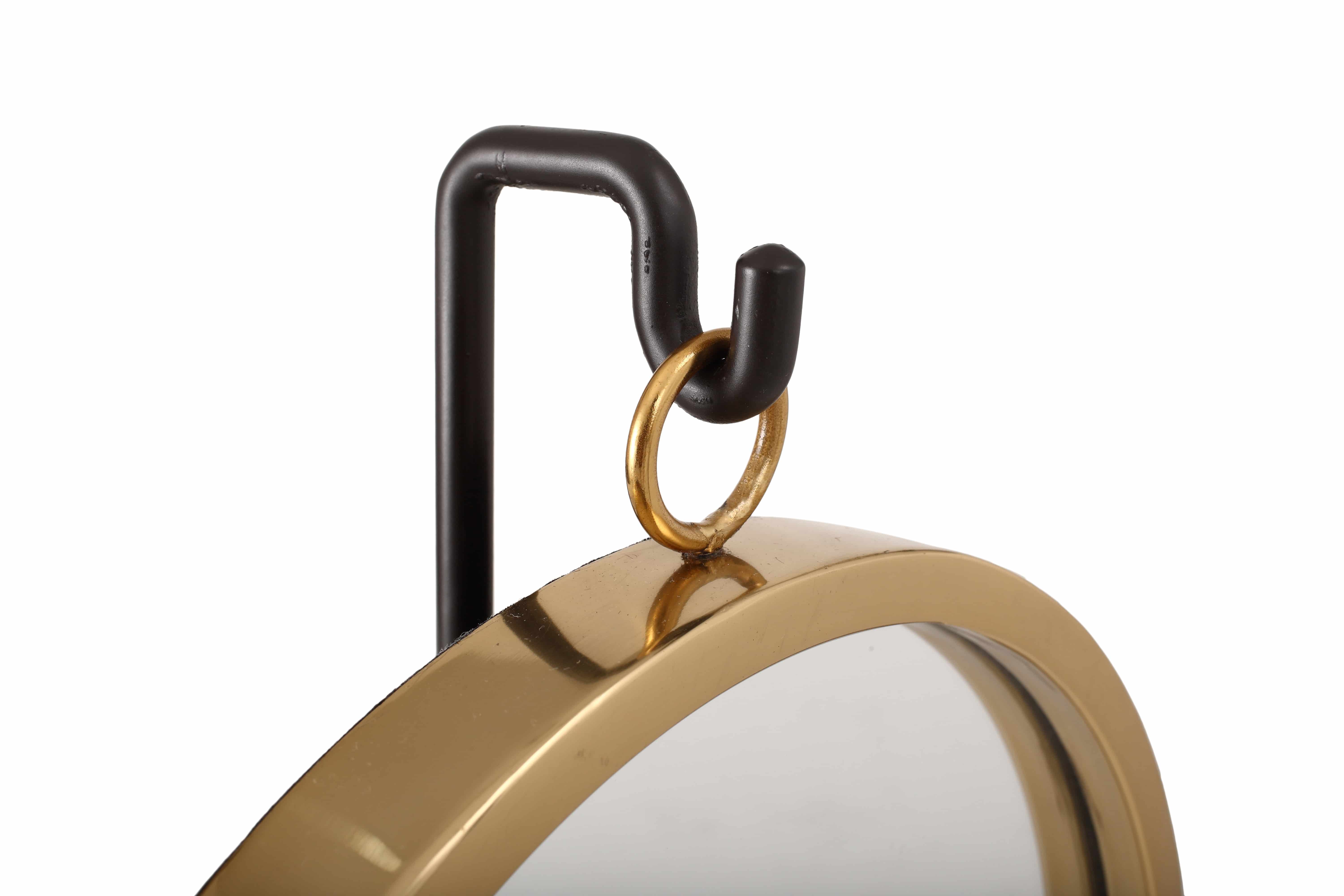 Tischspiegel Eleganca 225 Weiß / Silber