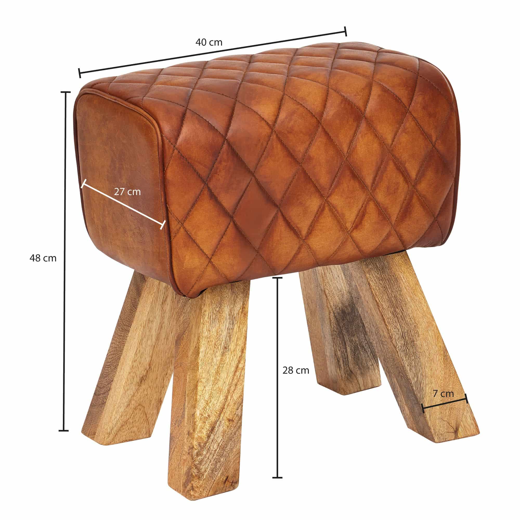 52643-WOHNLING-Sitzbank-40x30x45-cm-WL6-092-WL6-092_3oCd5DvVUIwOdu Stilvoller Sitzhocker: Holz, Leder und Qualität vereint