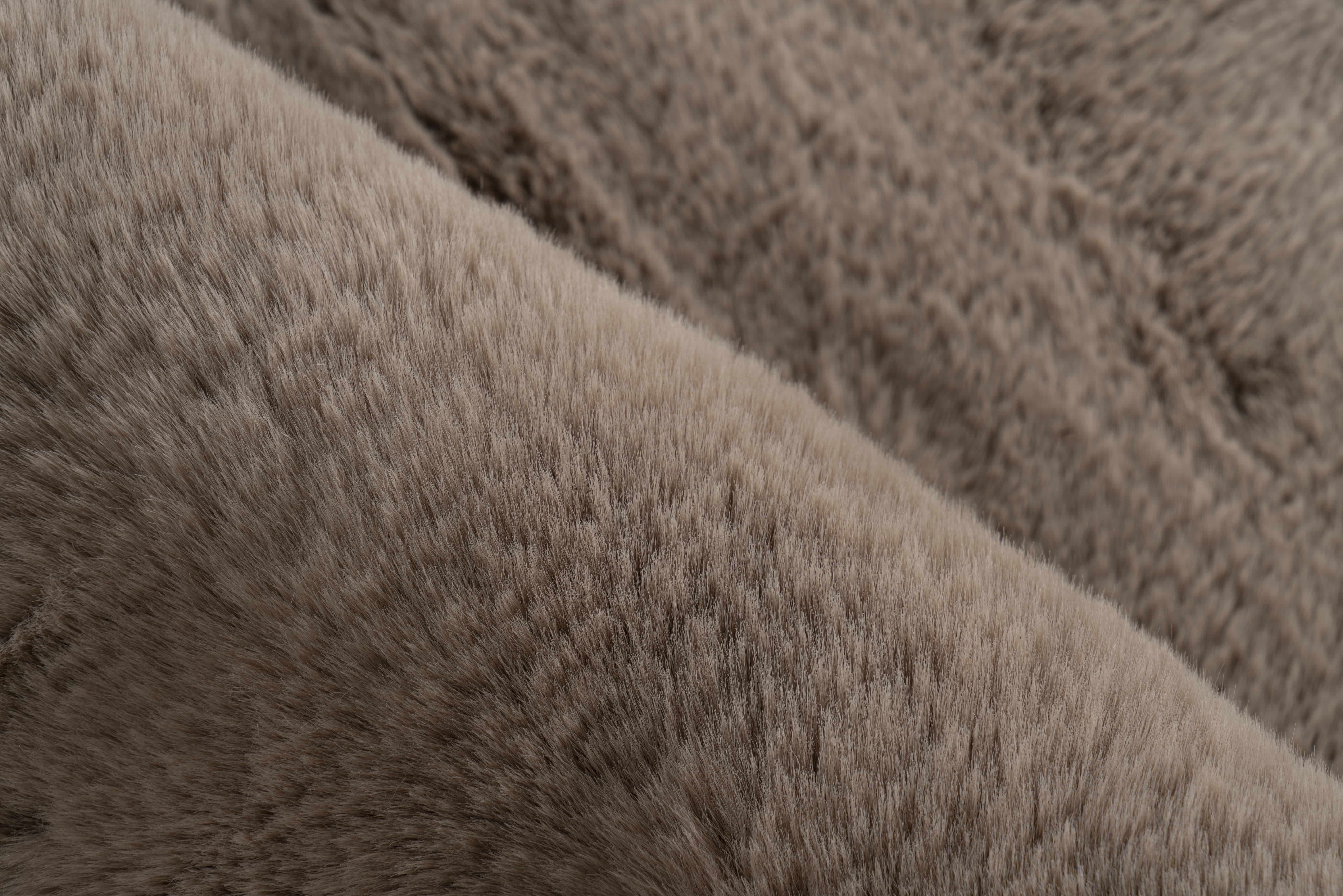 Badematte Rabbit 225 Dunkelbeige Ø 100cm RUND Badematte Rabbit 225 Dunkelbeige Ø 100cm RUND