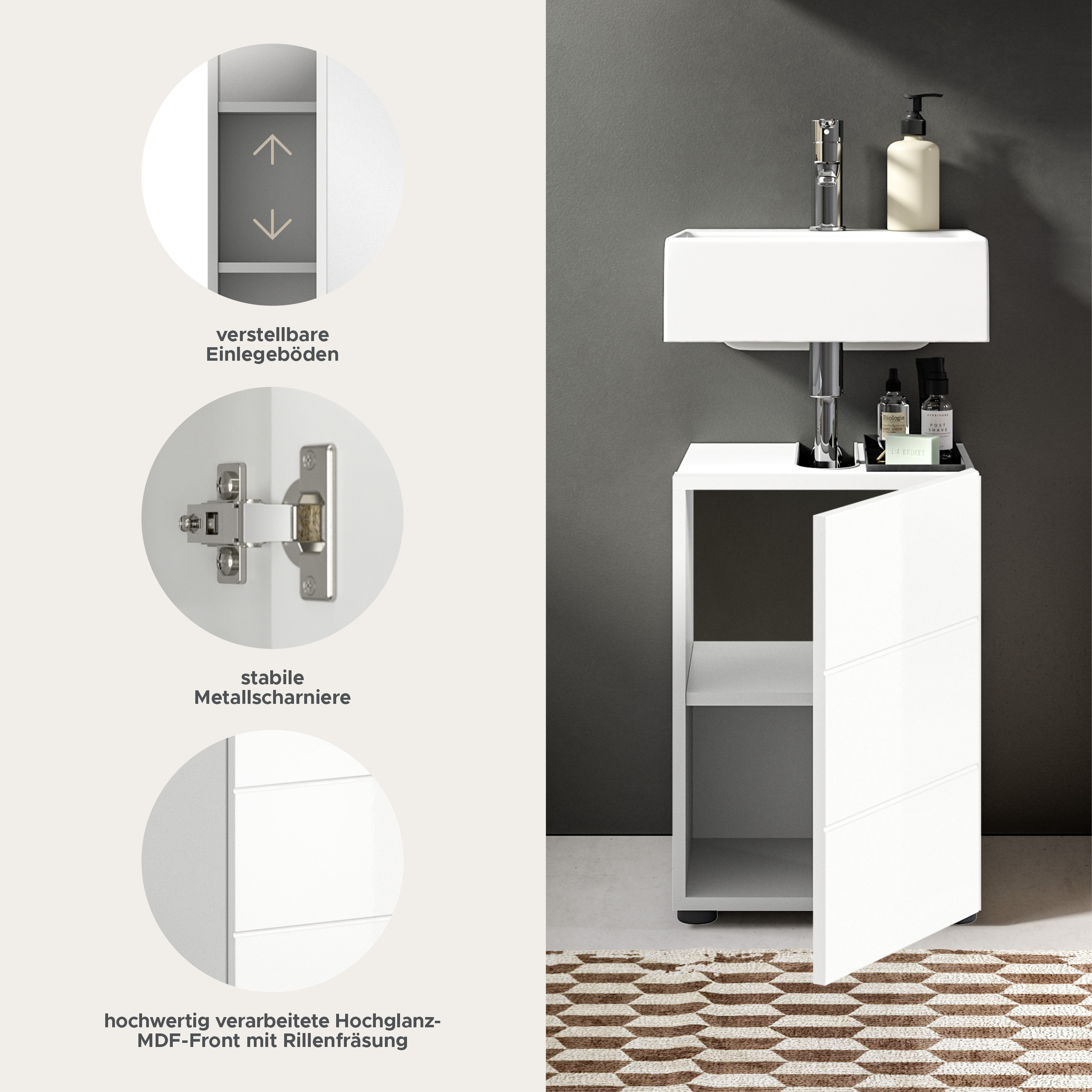 Vira Waschbeckenunterschrank Vira Waschbeckenunterschrank