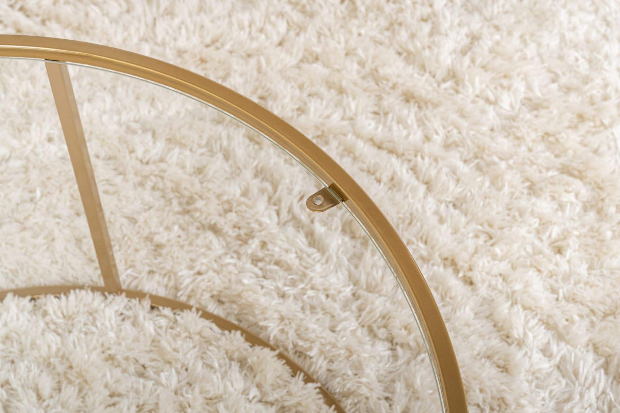 Gold-Transparent-80 - Couchtisch Gold-Transparent-80 - Couchtisch