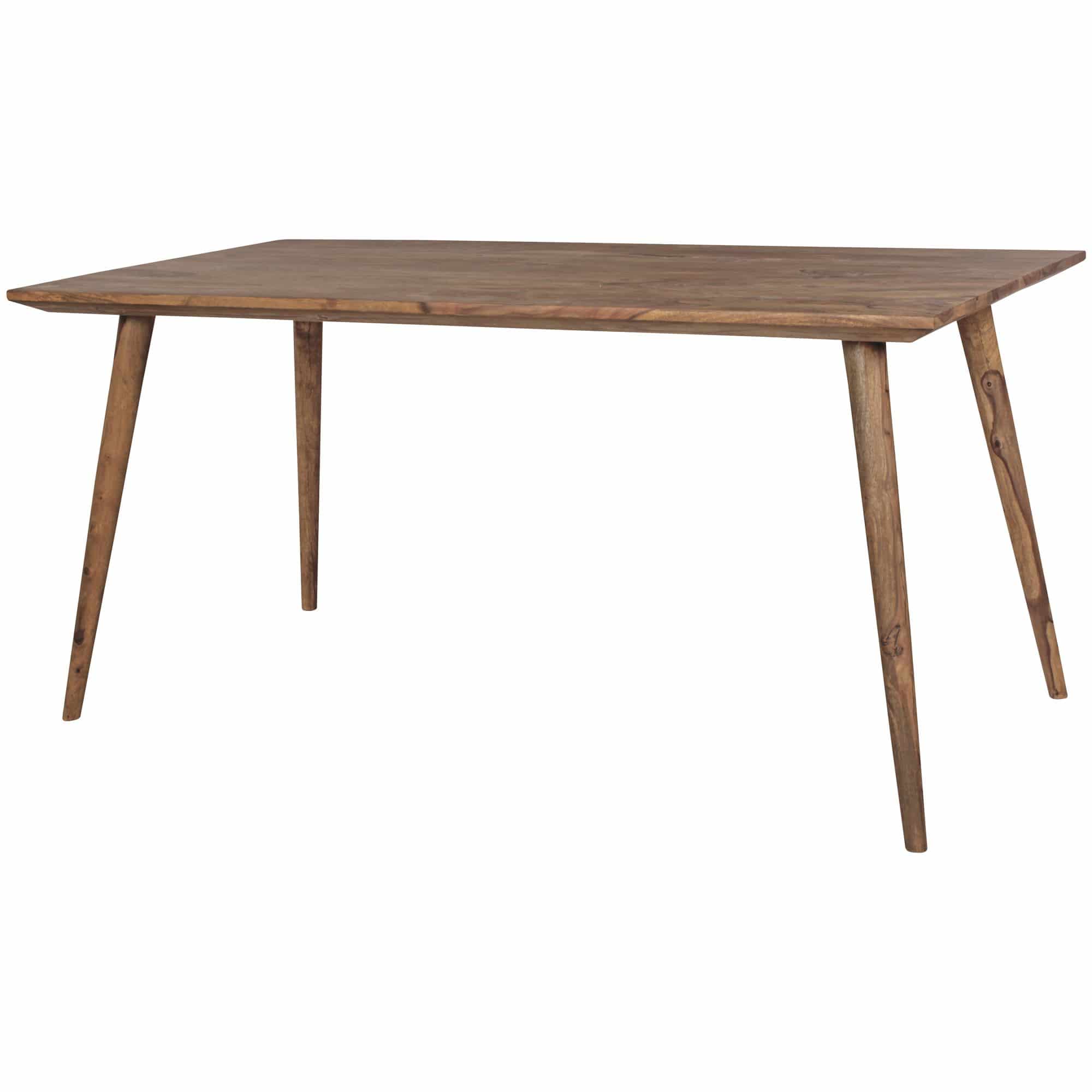 Esszimmertisch REPA 160 x 80 x 76 cm Sheesham rustikal Massiv-Holz Esszimmertisch REPA 160 x 80 x 76 cm Sheesham rustikal Massiv-Holz