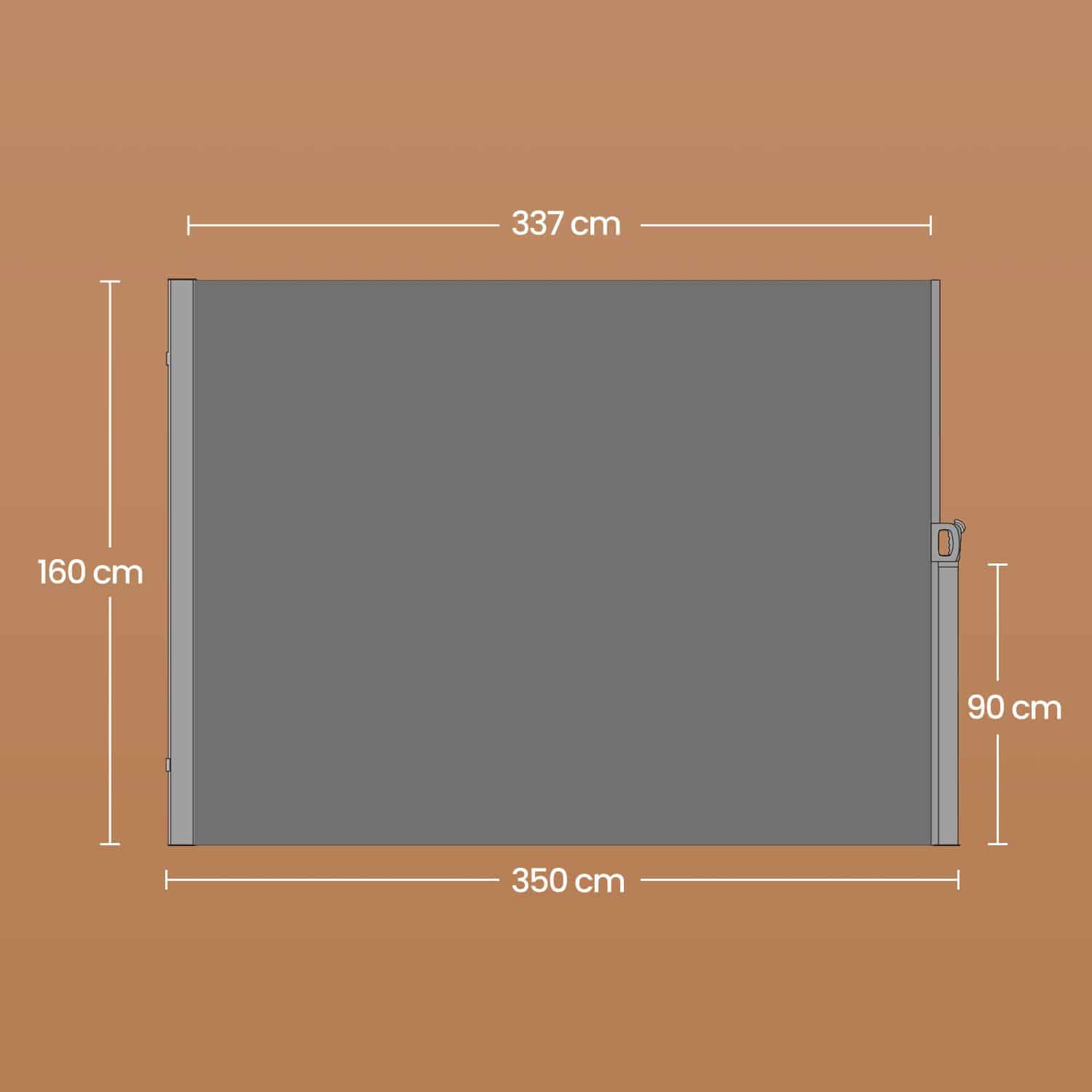 Senkrechtmarkise, ausziehbar, 3 Senkrechtmarkise, ausziehbar, 3