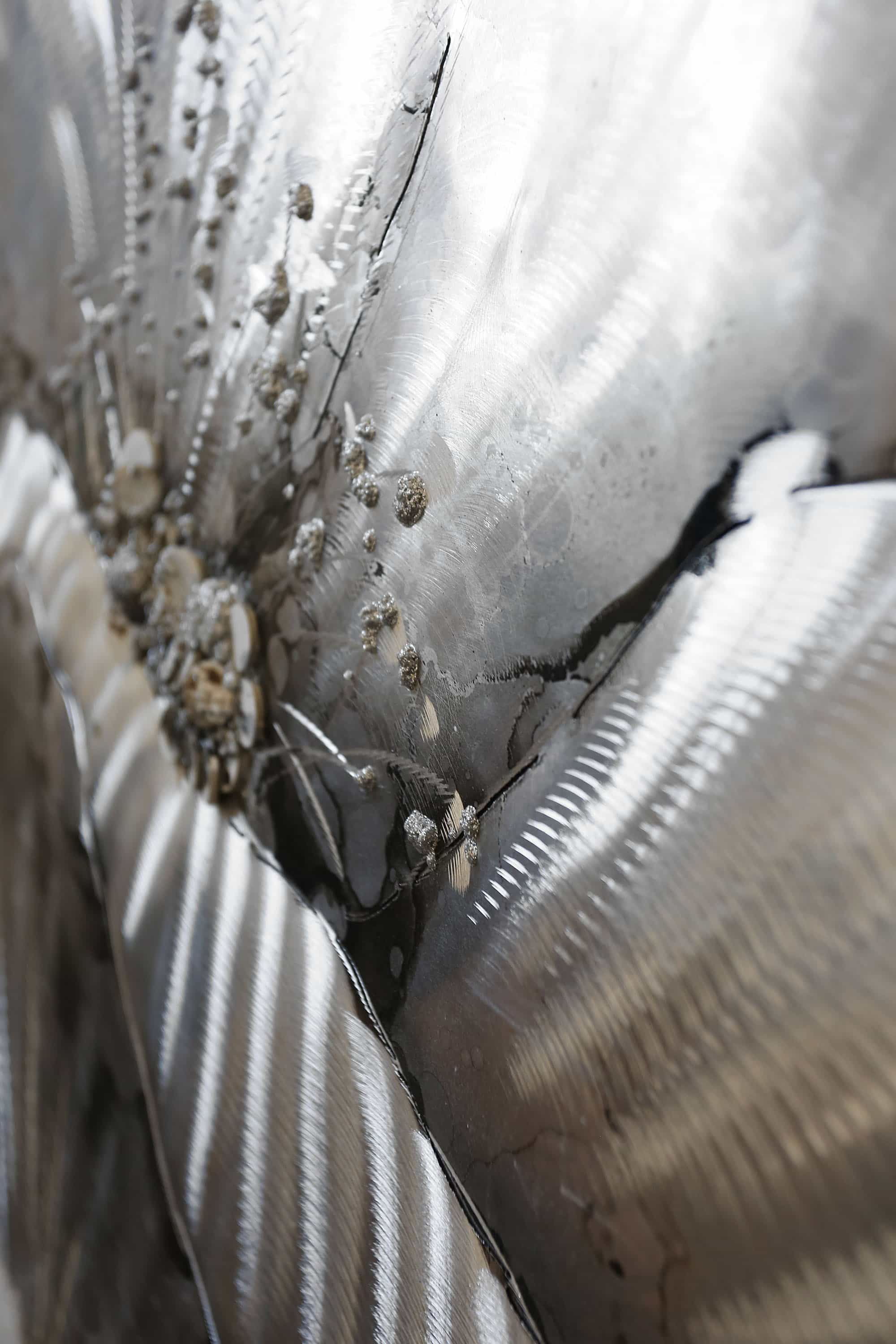 Aluminium Wandbild Blüte 80cm x 80cm Aluminium Wandbild Blüte 80cm x 80cm