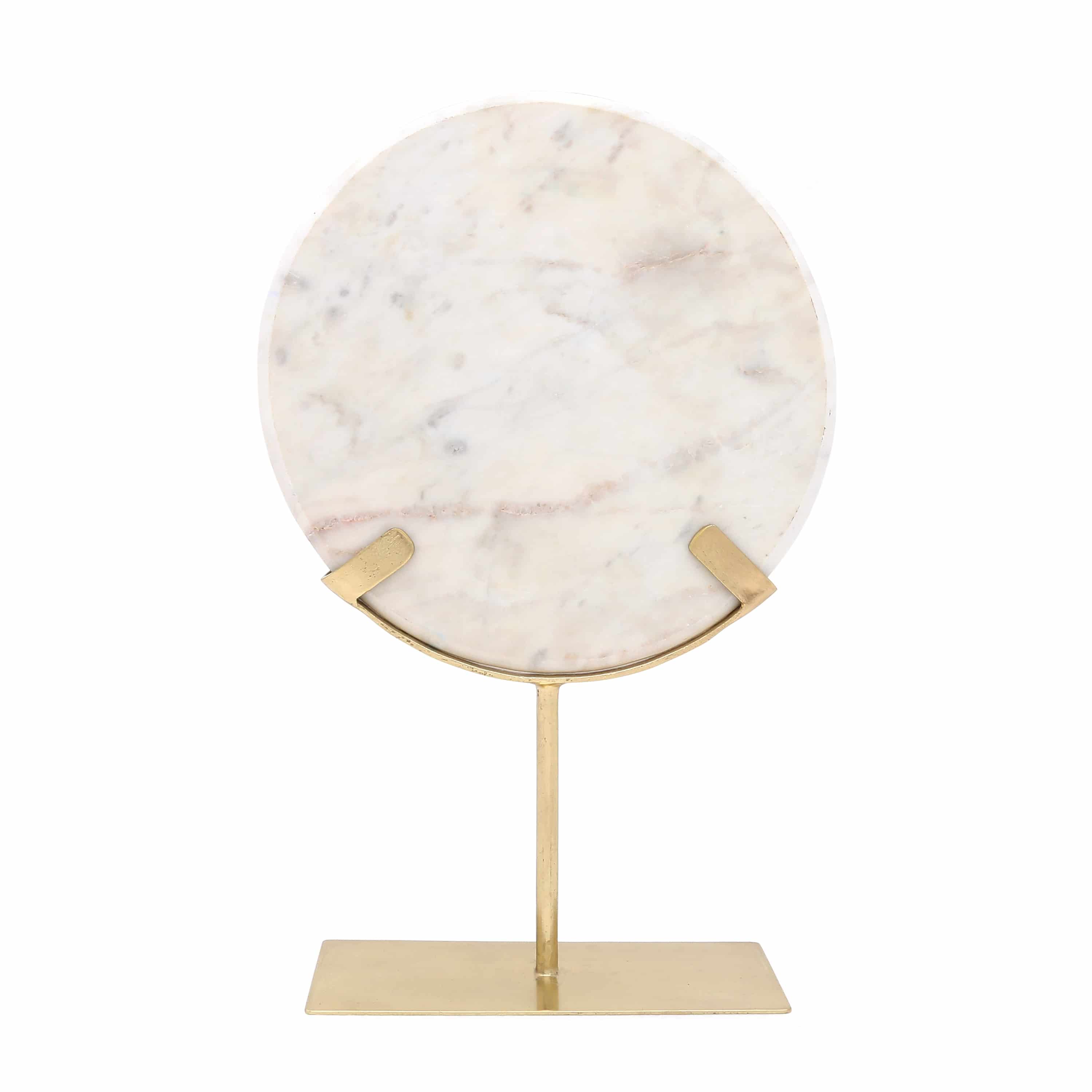 Skulptur Ajnur 1087 Gold / Weiß Skulptur Ajnur 1087 Gold / Weiß
