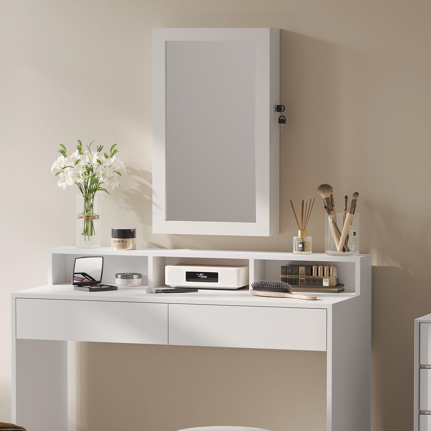 Schmuckschrank, Spiegelschrank, Hängeschrank Schmuckschrank, Spiegelschrank, Hängeschrank