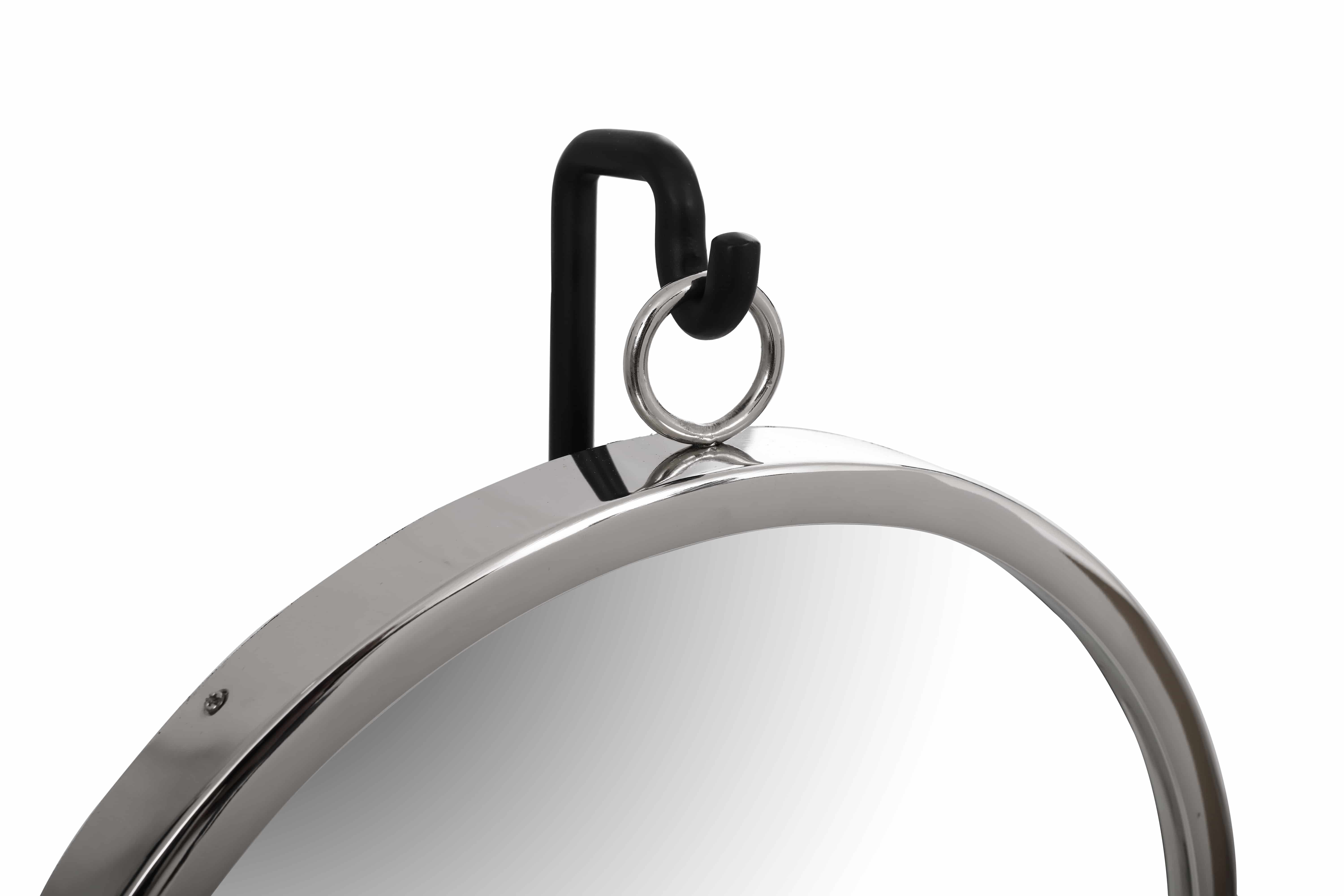 Tischspiegel Eleganca 225 Weiß / Silber