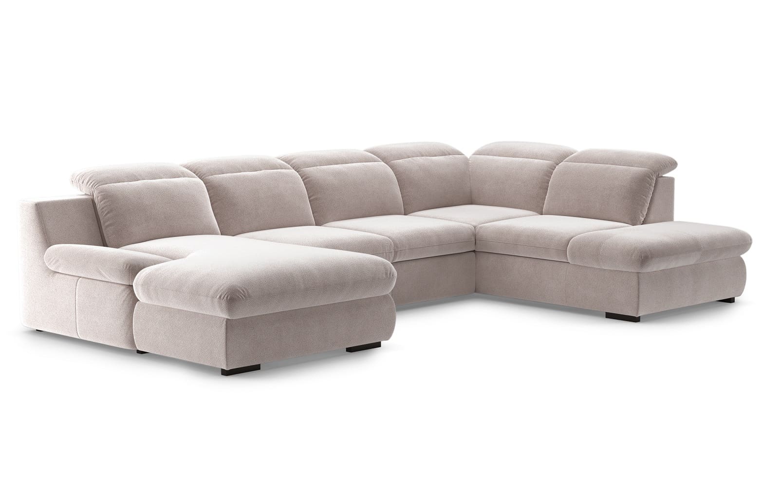 Lorena Wohnlandschaft mit Schlaffunktion und Bettkasten - Cotta Lorena Wohnlandschaft mit Schlaffunktion und Bettkasten - Cotta