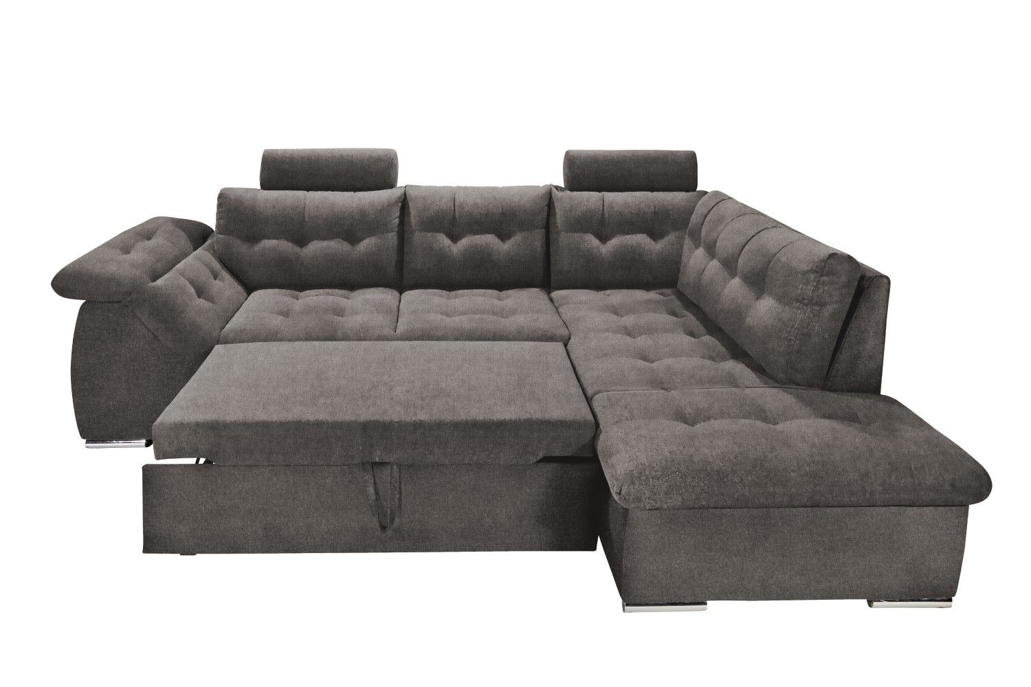 ED Exciting Design Ecksofa Oman mit Schlaffunktion & Bettkasten