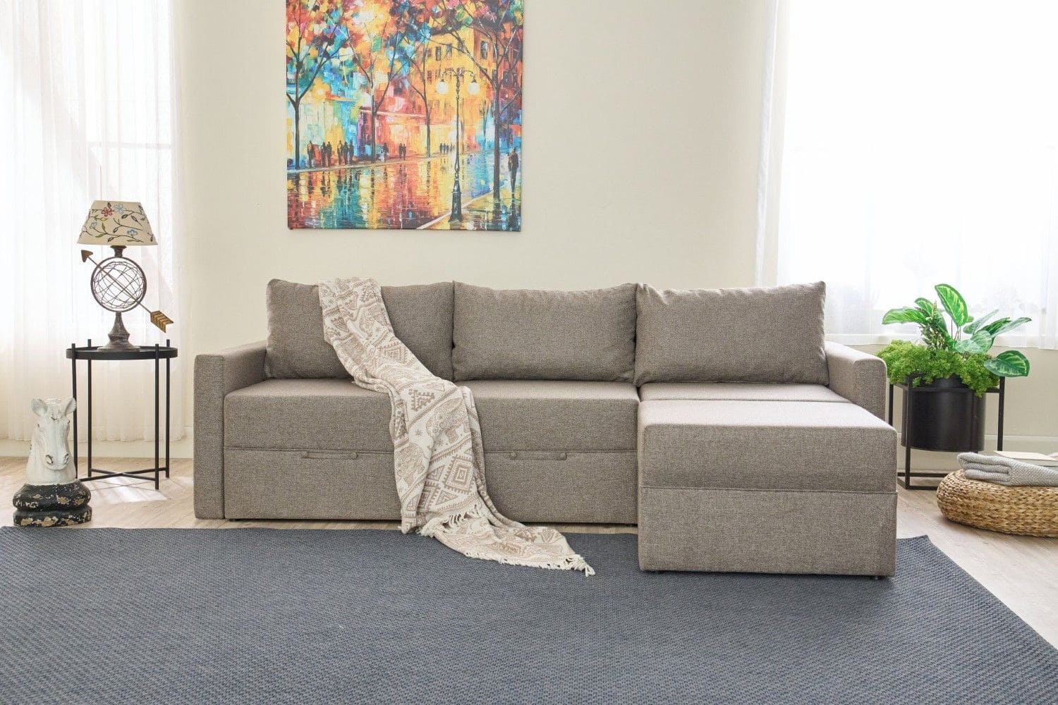 Ecksofa Saros mit Schlaffunktion Ecksofa Saros mit Schlaffunktion