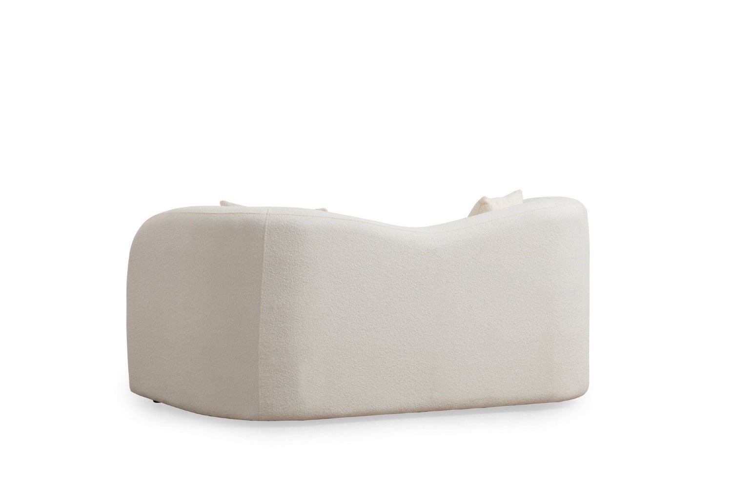 Sofa Asos 2-Sitzer Cream – Mikrofaser Flock