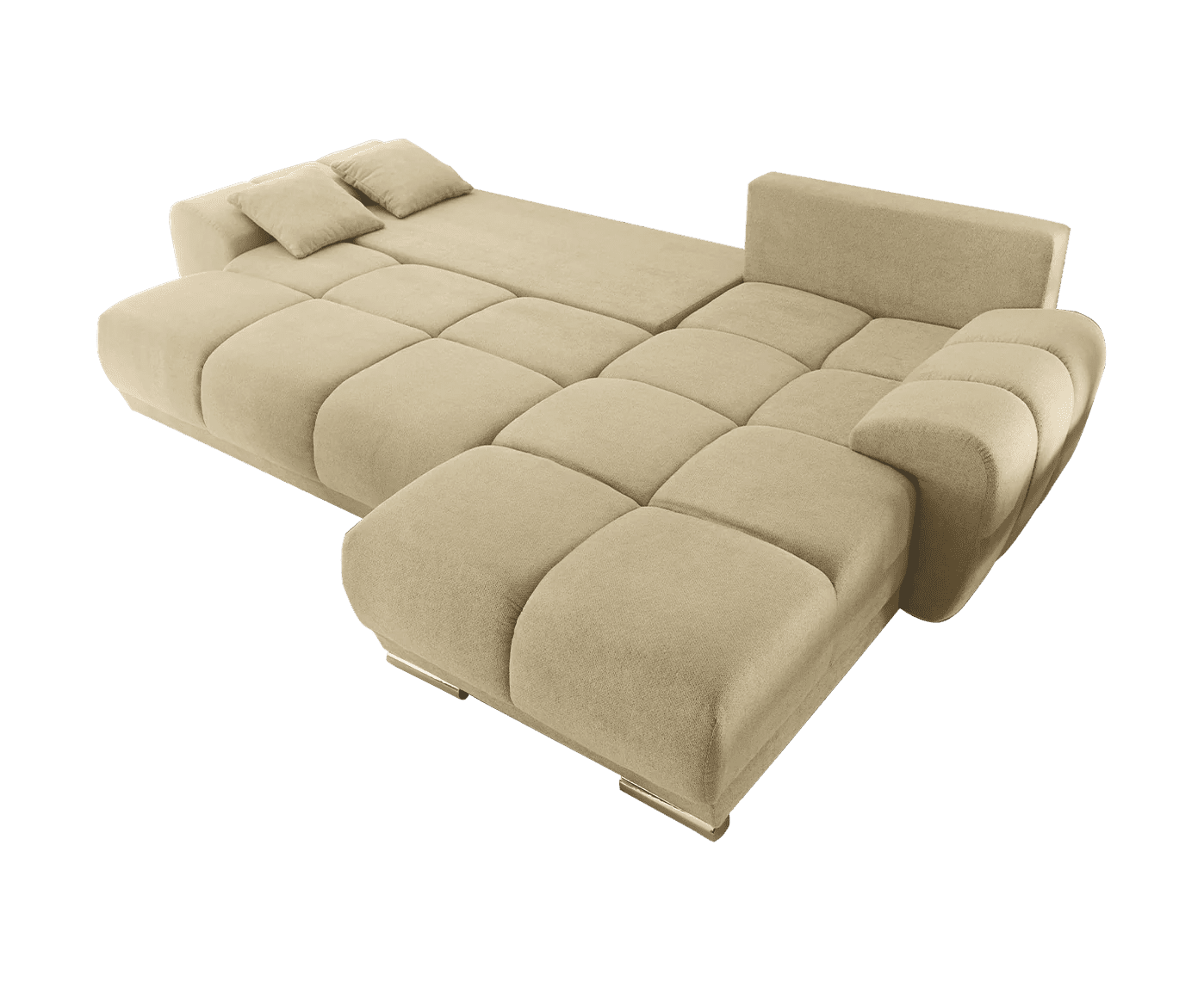 Ed Exciting Design Sofa Anton mit Schlaffunktion & Bettkasten in verschiedenen Farben erhältlich Luxus-Webstoff Flachgewebe beidseitig montierbar Ed Exciting Design Sofa Anton mit Schlaffunktion & Bettkasten in verschiedenen Farben erhältlich Luxus-Webstoff Flachgewebe beidseitig montierbar