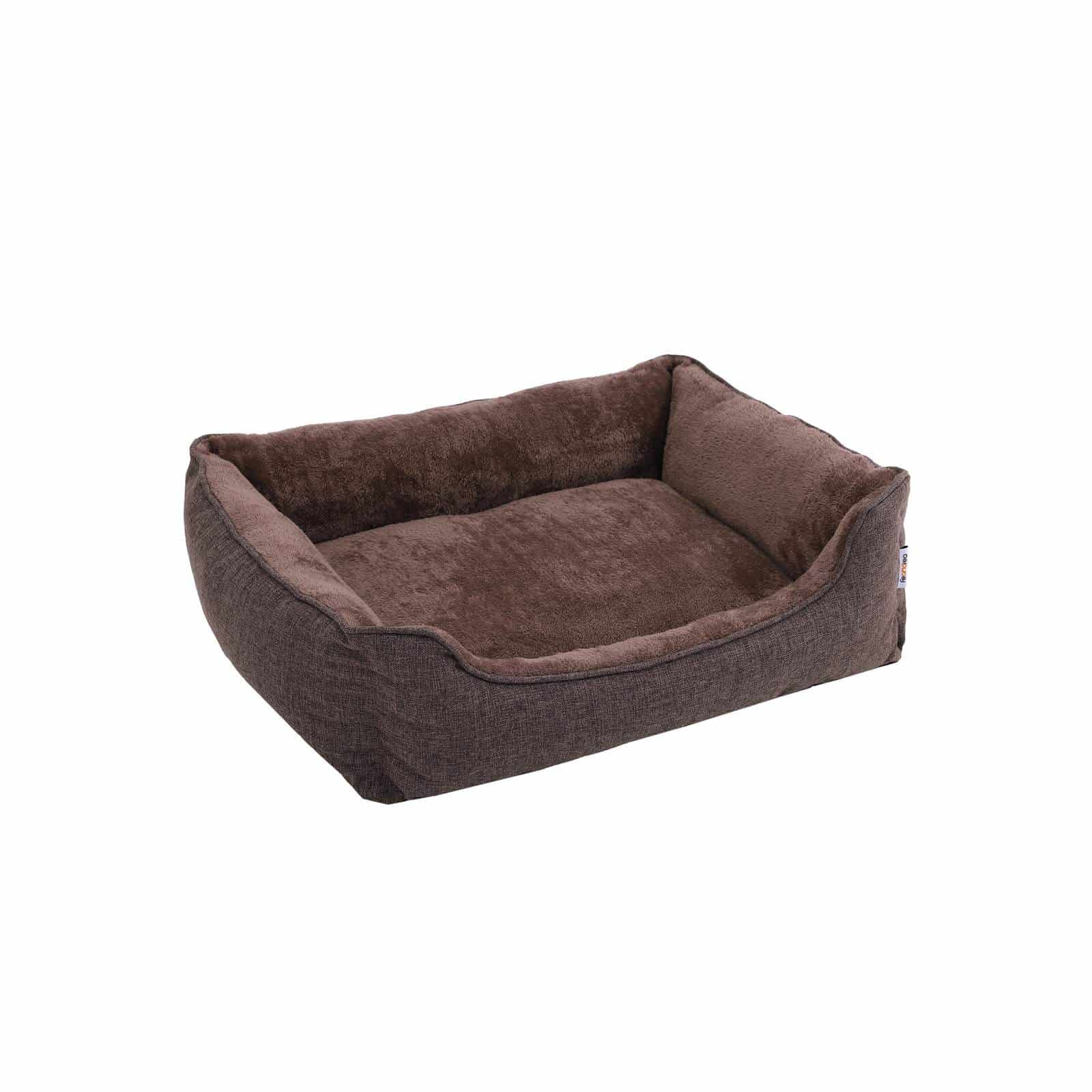Waschbares Hundebett 90 cm Braun-PGW11CC Waschbares Hundebett 90 cm Braun-PGW11CC