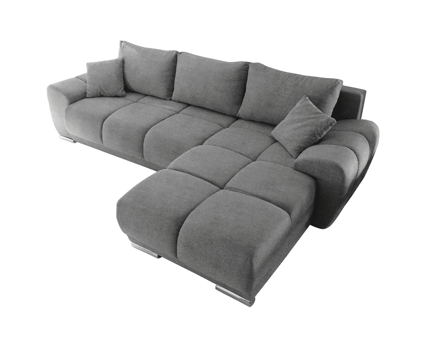 Ed Exciting Design Sofa Anton mit Schlaffunktion & Bettkasten in verschiedenen Farben erhältlich Luxus-Webstoff Flachgewebe beidseitig montierbar Ed Exciting Design Sofa Anton mit Schlaffunktion & Bettkasten in verschiedenen Farben erhältlich Luxus-Webstoff Flachgewebe beidseitig montierbar