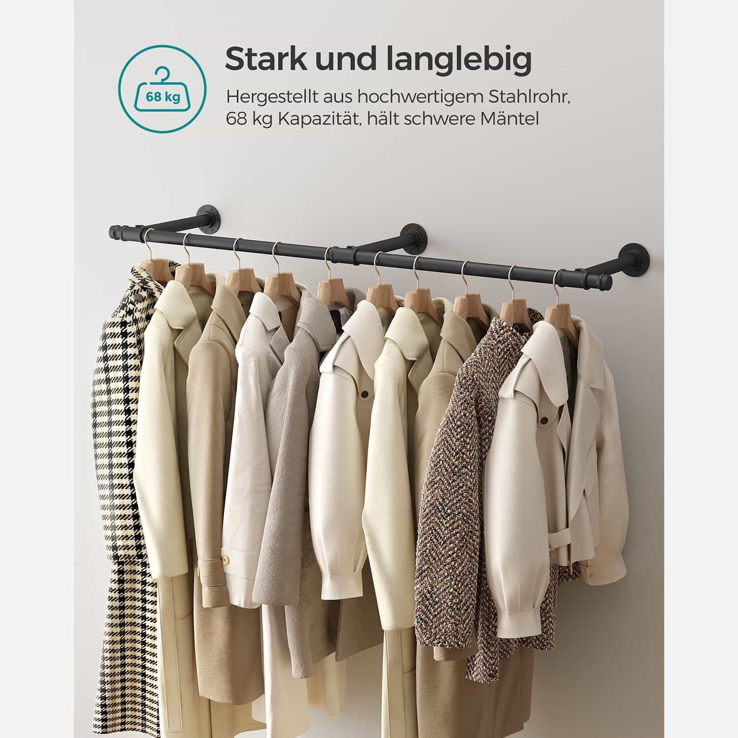 Kleiderstange für die Wand Kleiderstange für die Wand