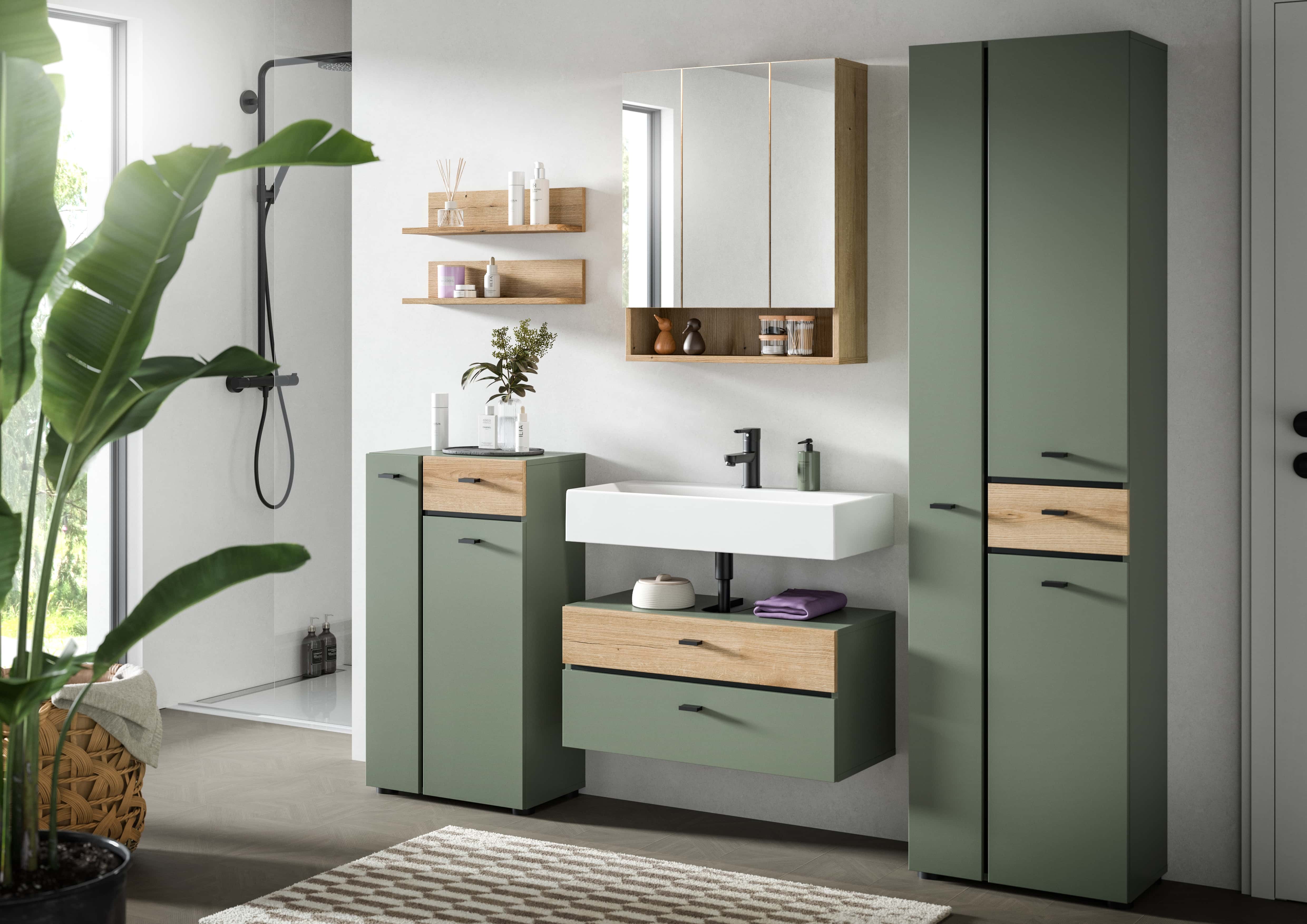 Aqua Hochschrank