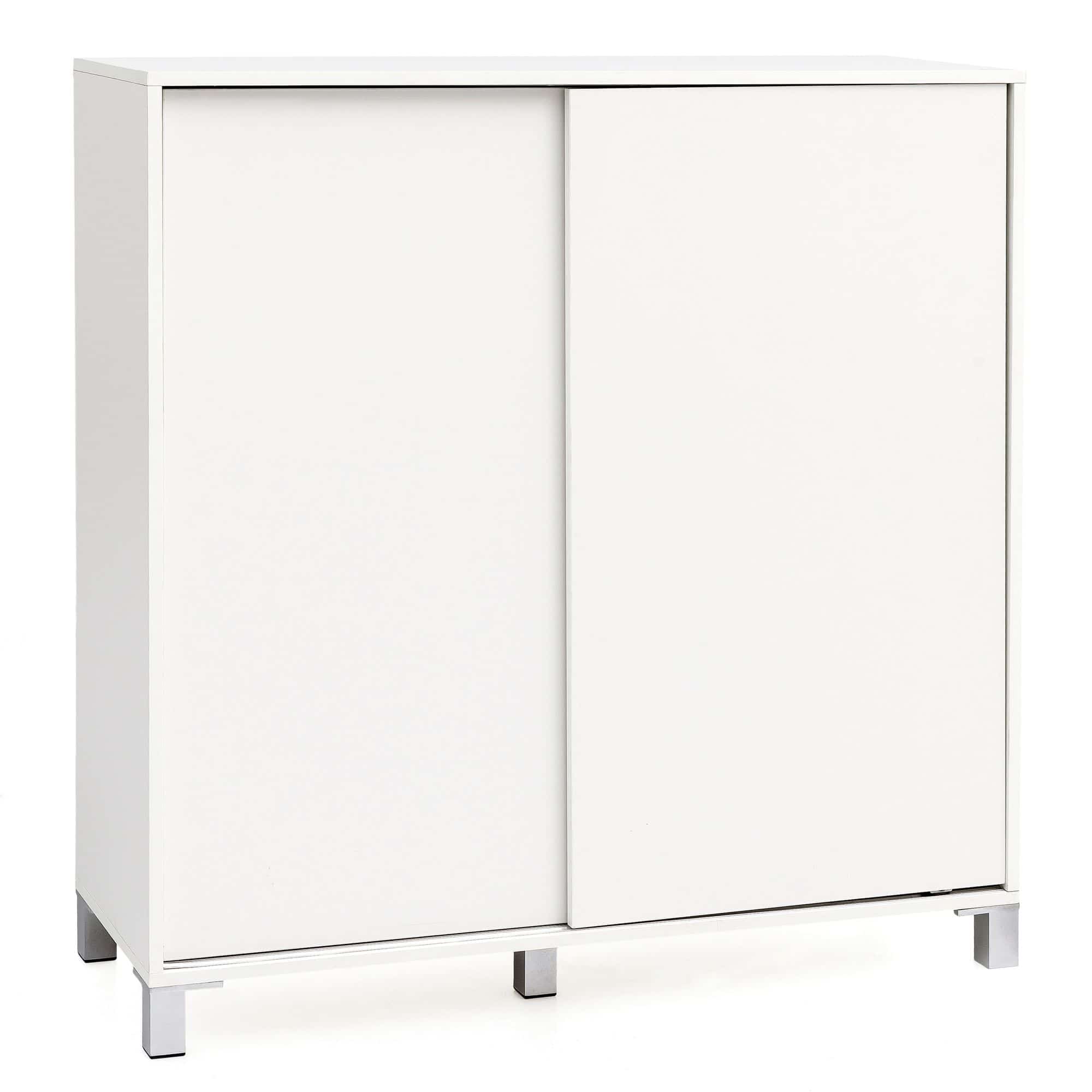 47485-WOHNLING-Schuhschrank-TELLY-100x38x100-cm-WeiywcUWBy76sMYD Schuhschrank WL5.712 Holz Weiß 100x108x37,5 cm Ablage Hoch