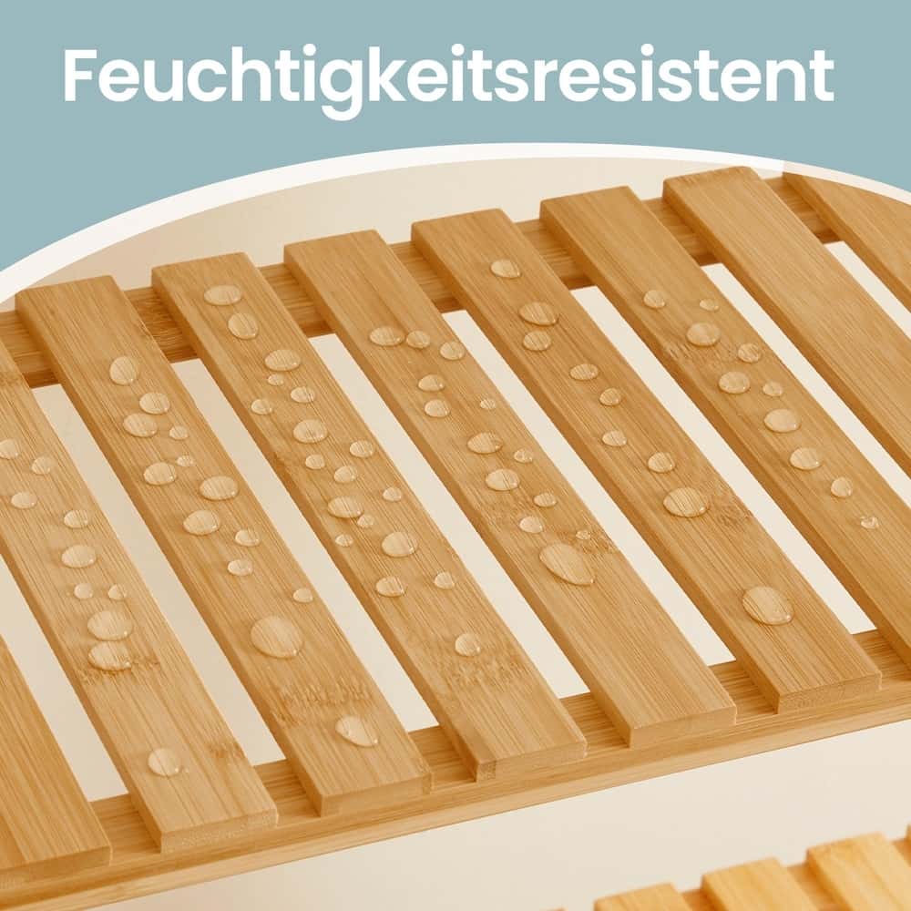 Schuhregal aus Bamboo, 6 Ebenen, Pflanzenständer