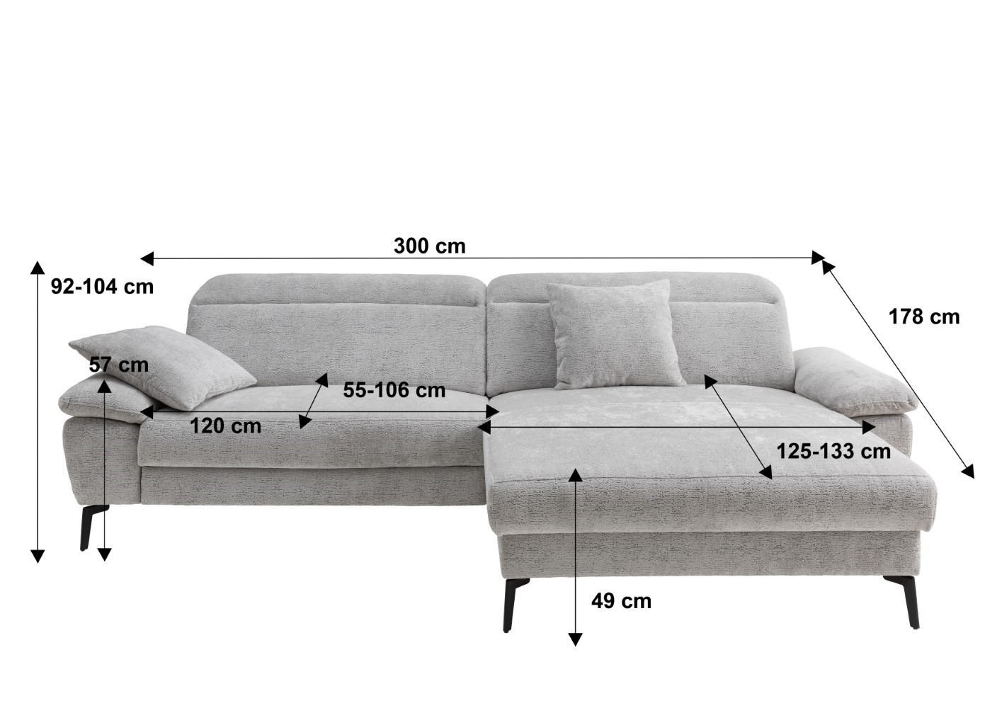 Sofa Cancelli Benformato Peso Relaxfunktion Sofa Cancelli Benformato Peso Relaxfunktion