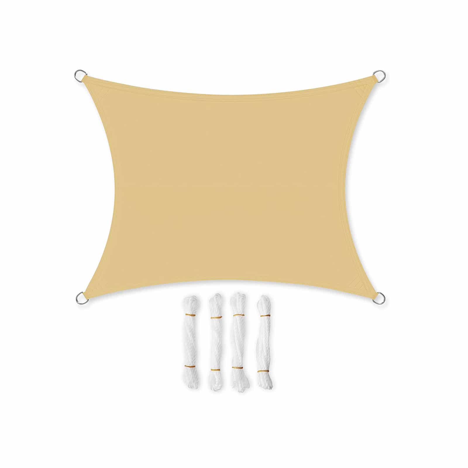 Sonnensegel 3 x 4 m Sand-GSH34EY